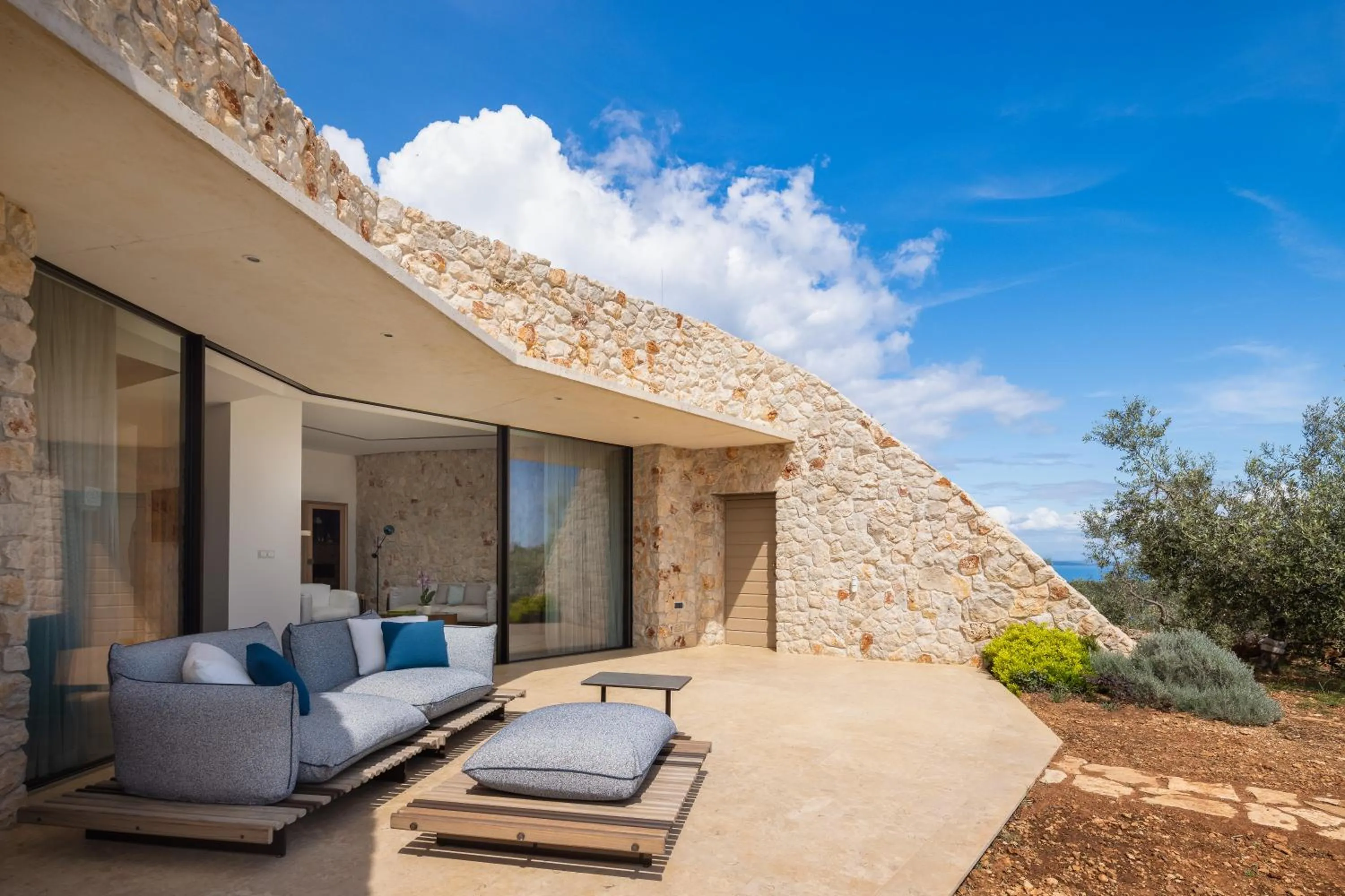 Balcony/Terrace in Villa Nai 3.3