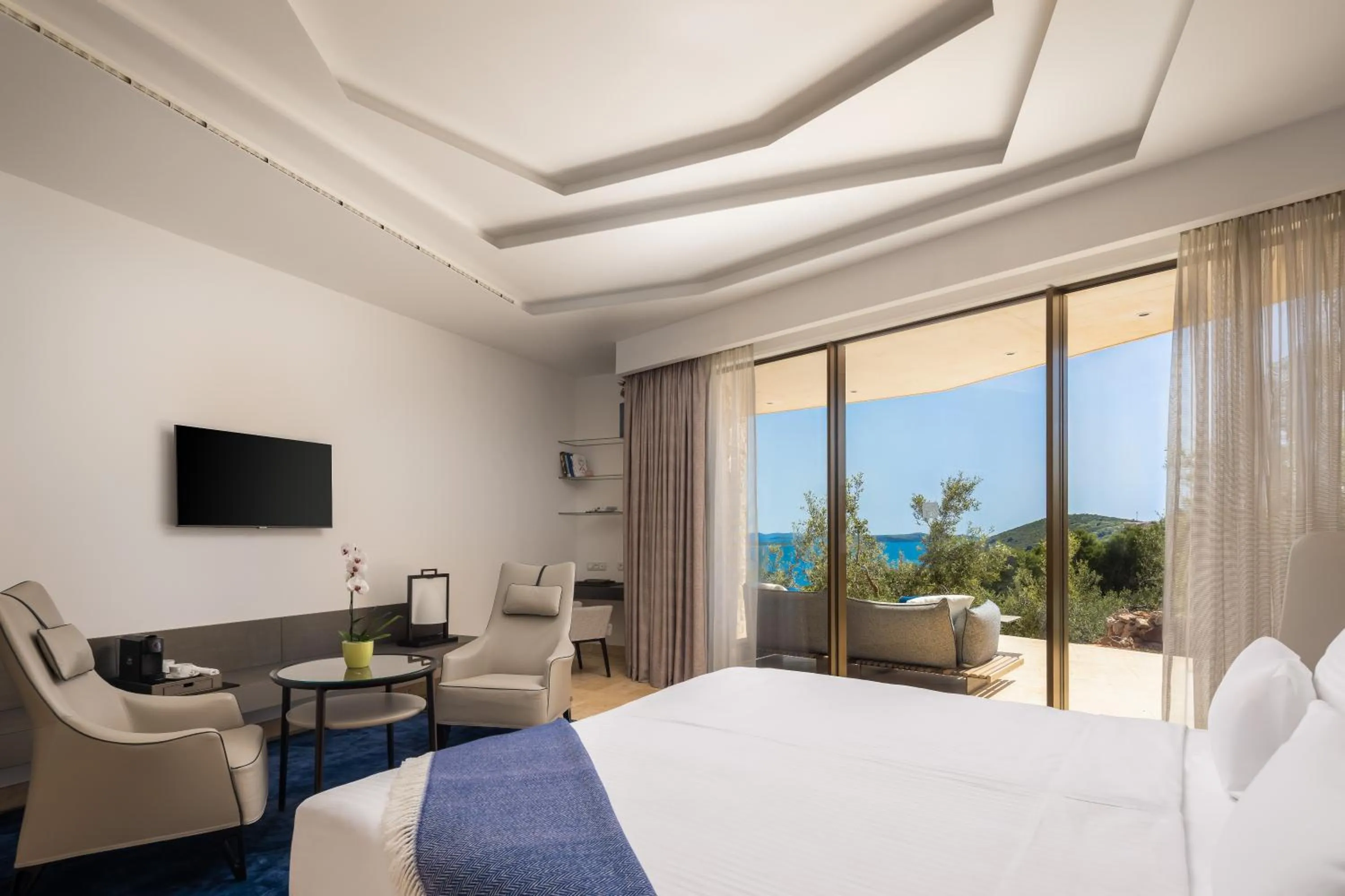 Bedroom, Bed in Villa Nai 3.3