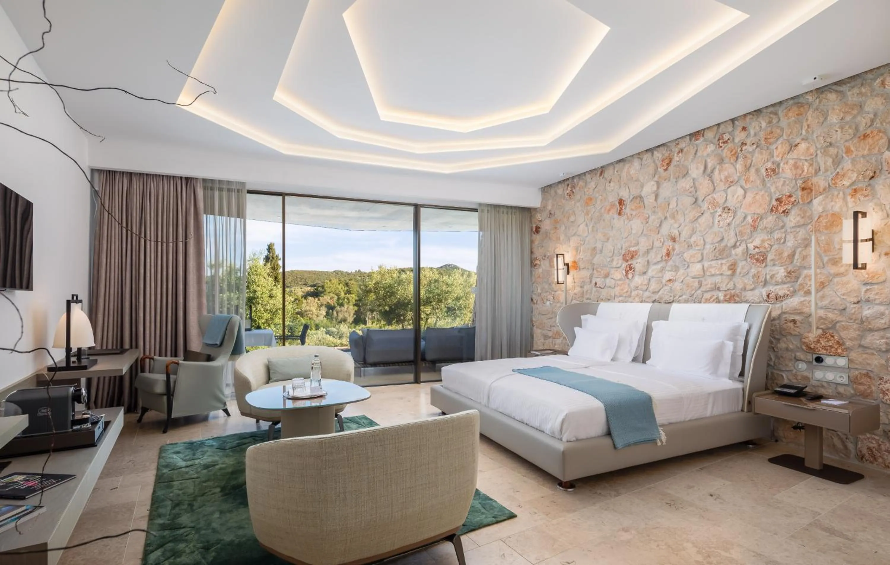 Bed in Villa Nai 3.3