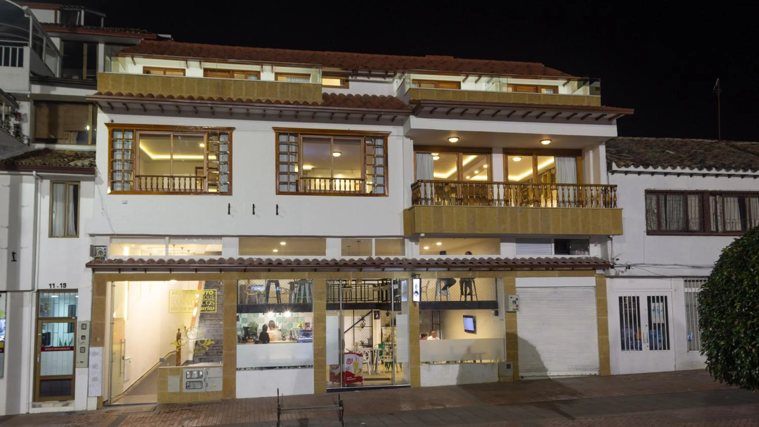 Property building in Hotel Boutique San Marcos Chiquinquirá