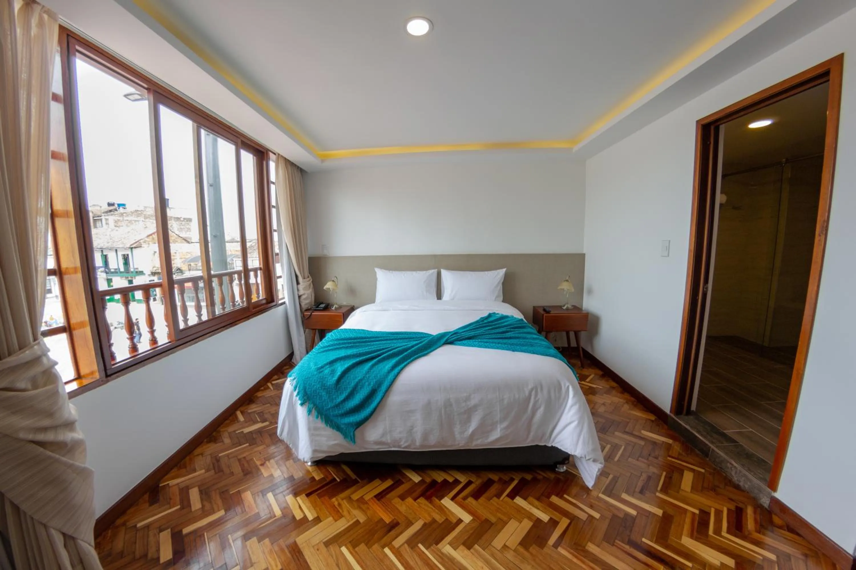 Bed in Hotel Boutique San Marcos Chiquinquirá