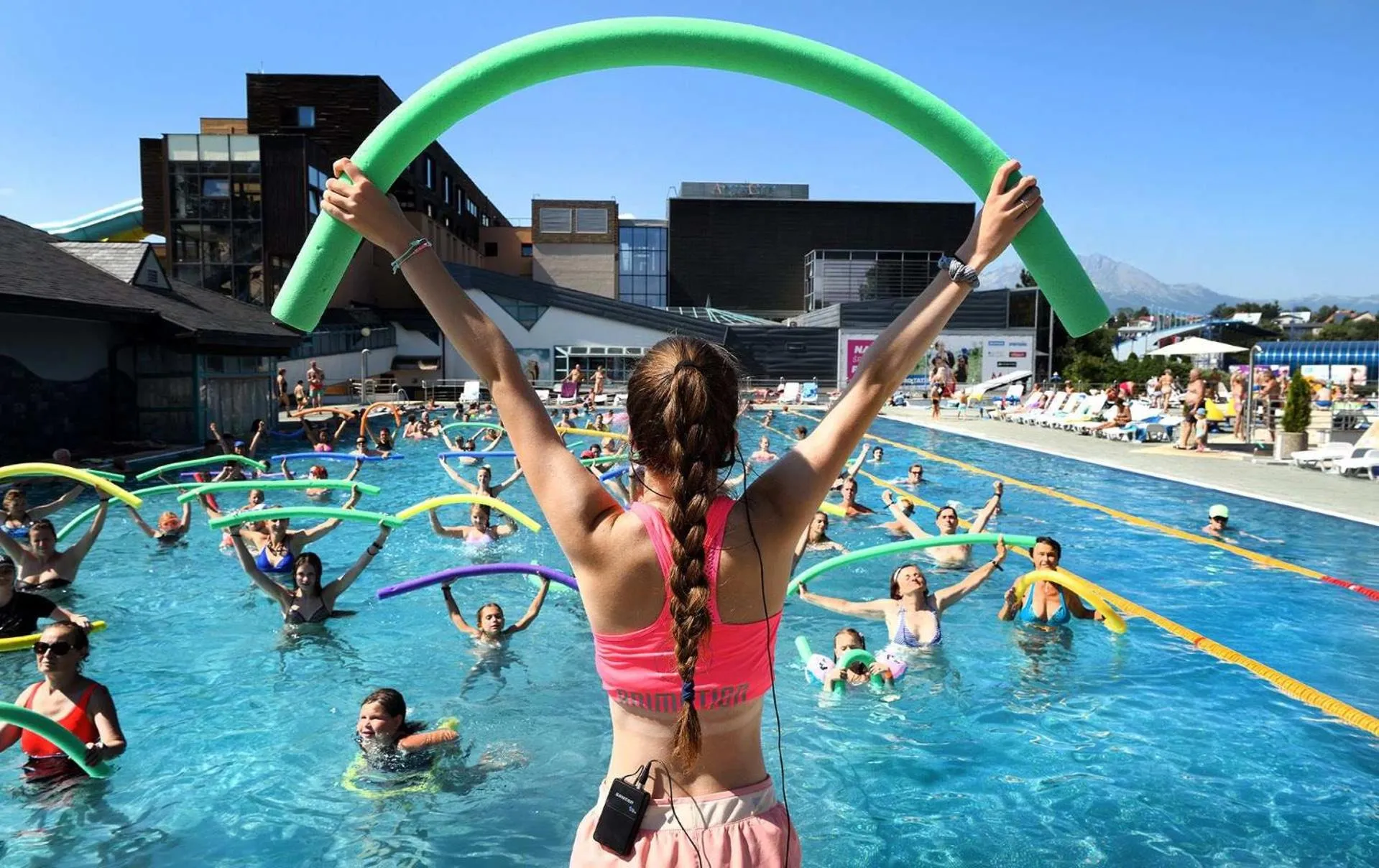 Aqua park in Hotel AquaCity Riverside