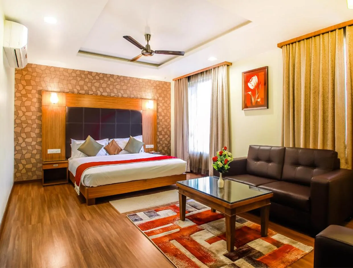 Bedroom, Bed in National Residency