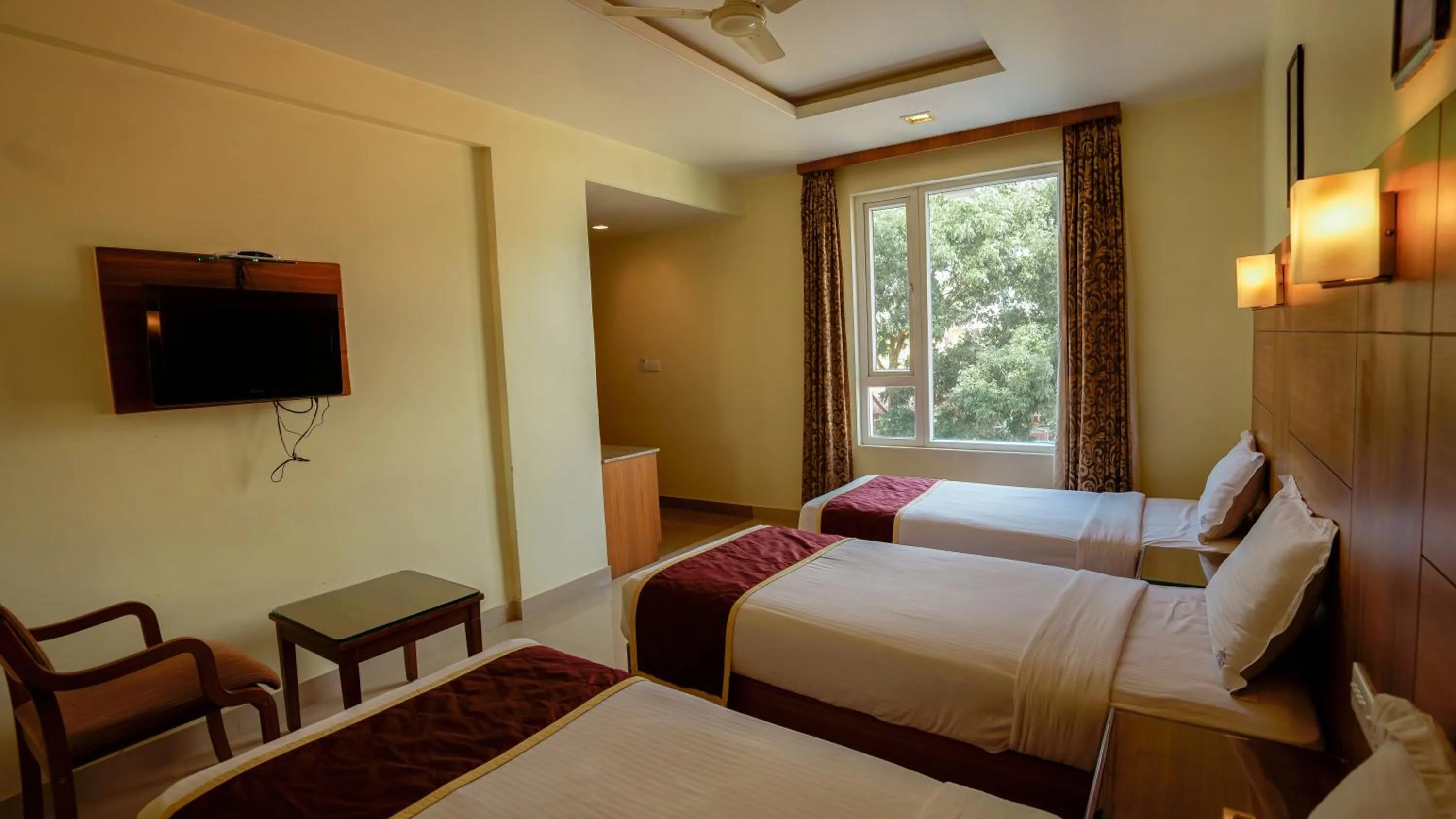 Bedroom, Bed in National Residency