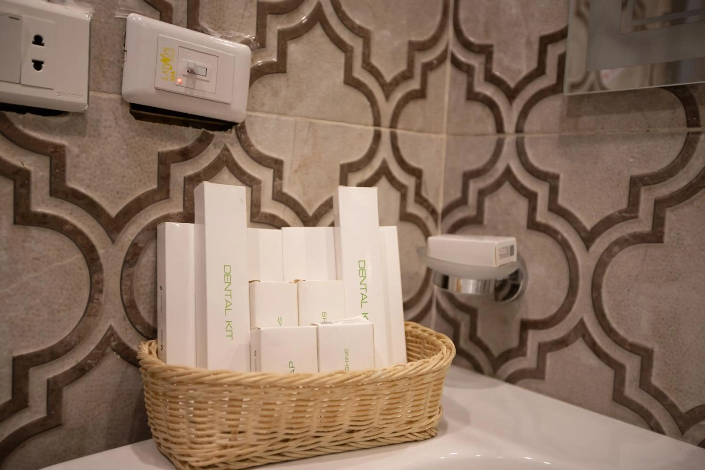 Bathroom in Mamlouk Pyramids Hotel