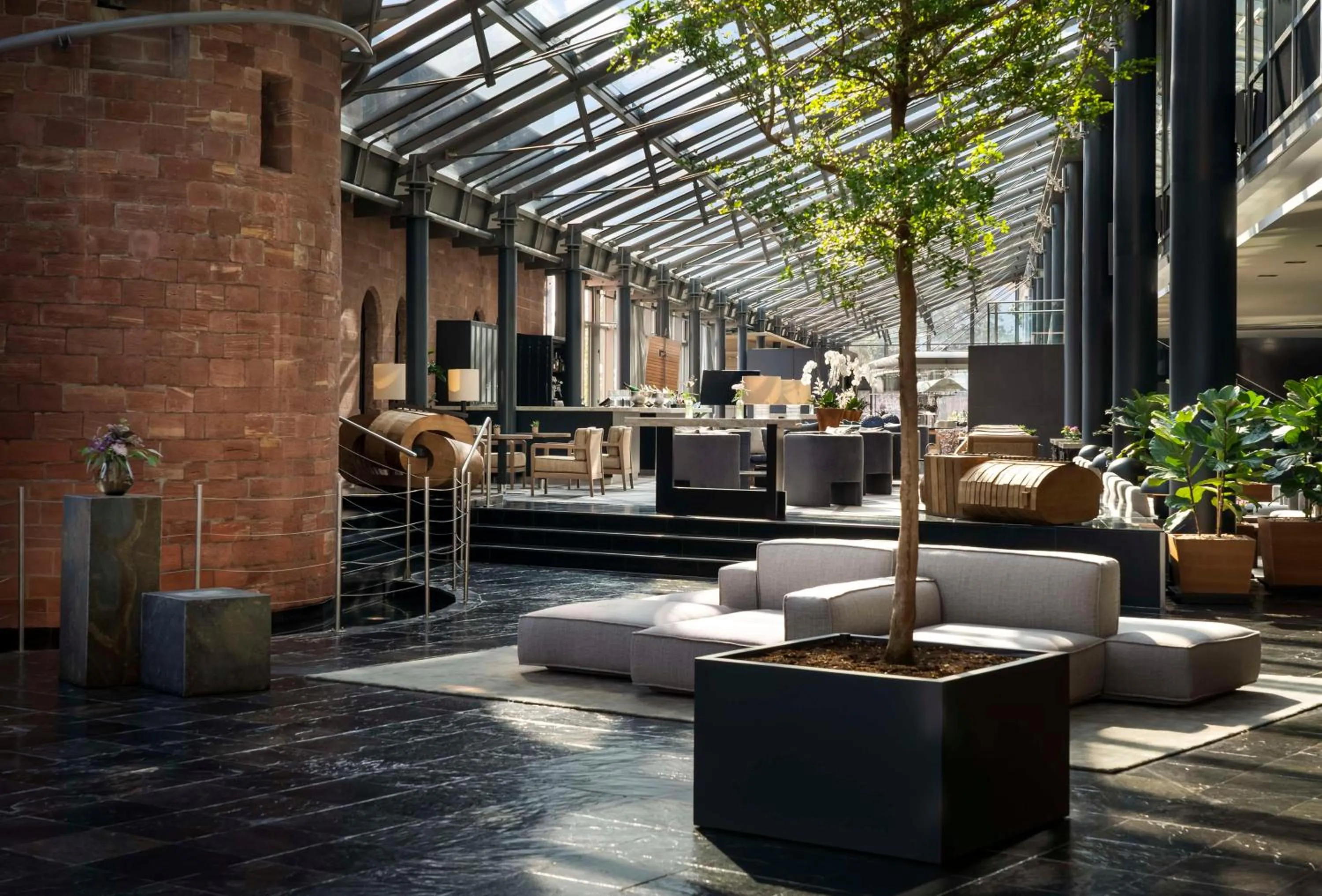 Lobby or reception in Hyatt Regency Mainz