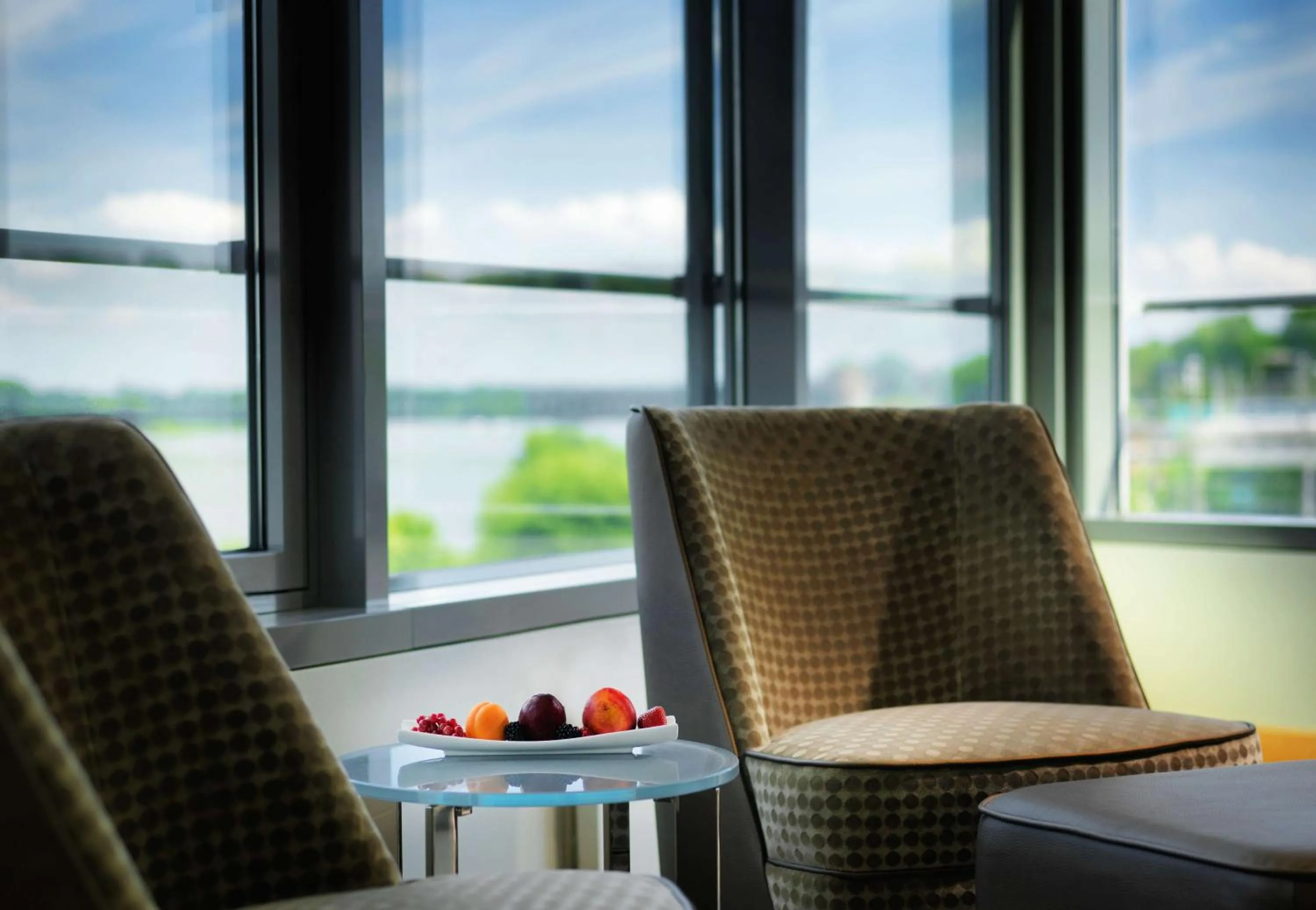 Bedroom in Hyatt Regency Mainz