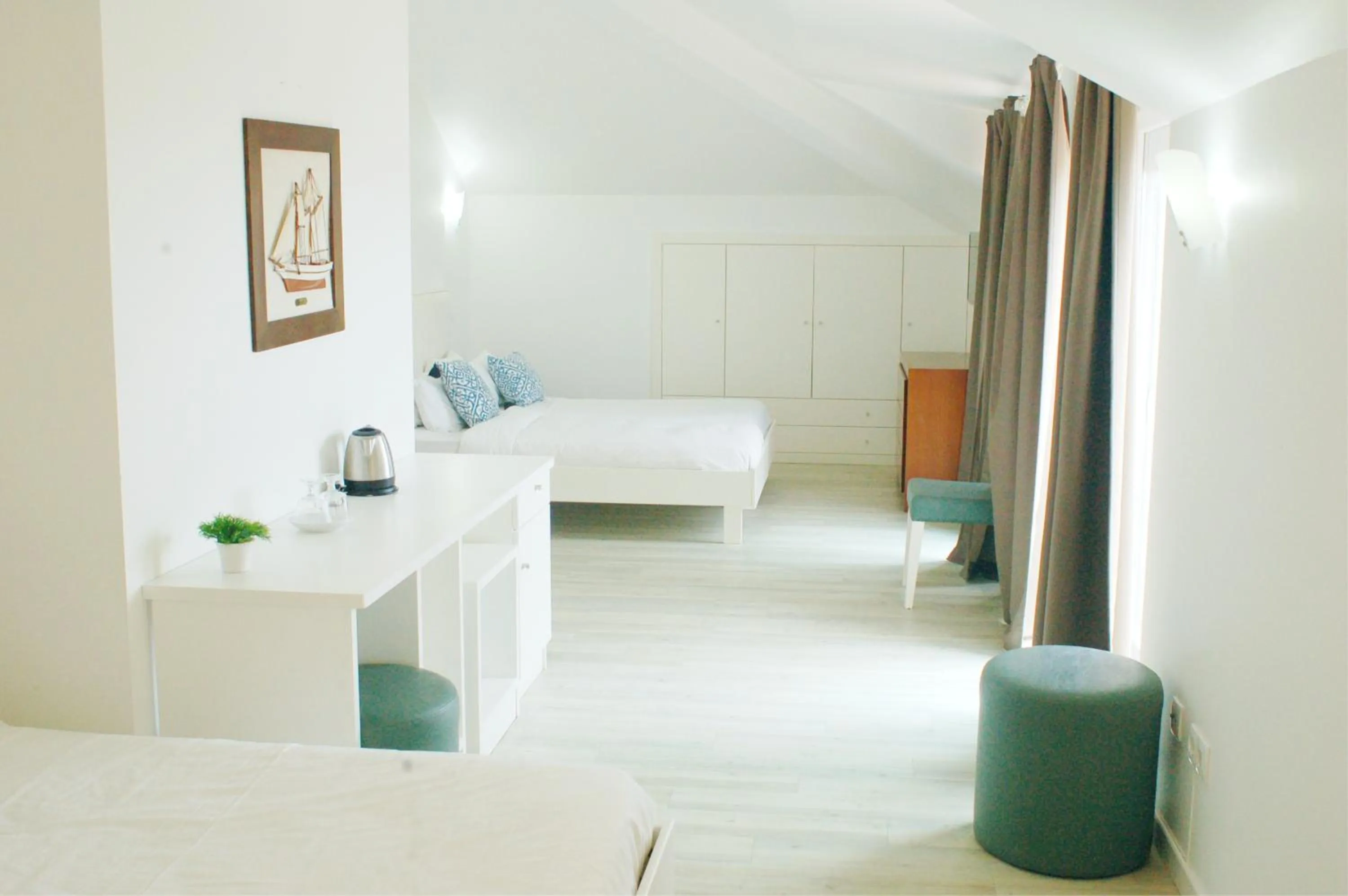 Bed in Hotel Baleal Spot