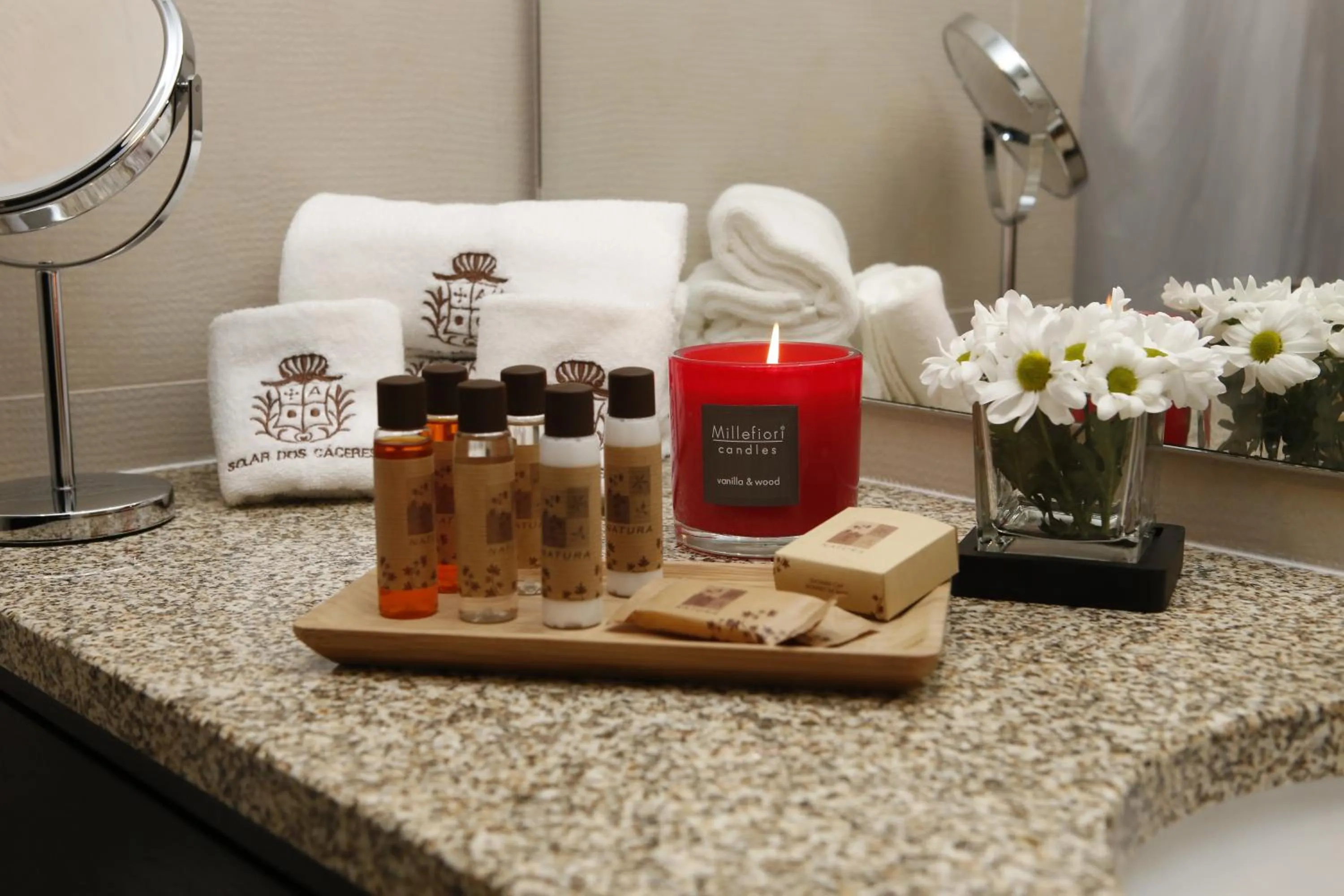 Decorative detail in Solar Dos Cáceres