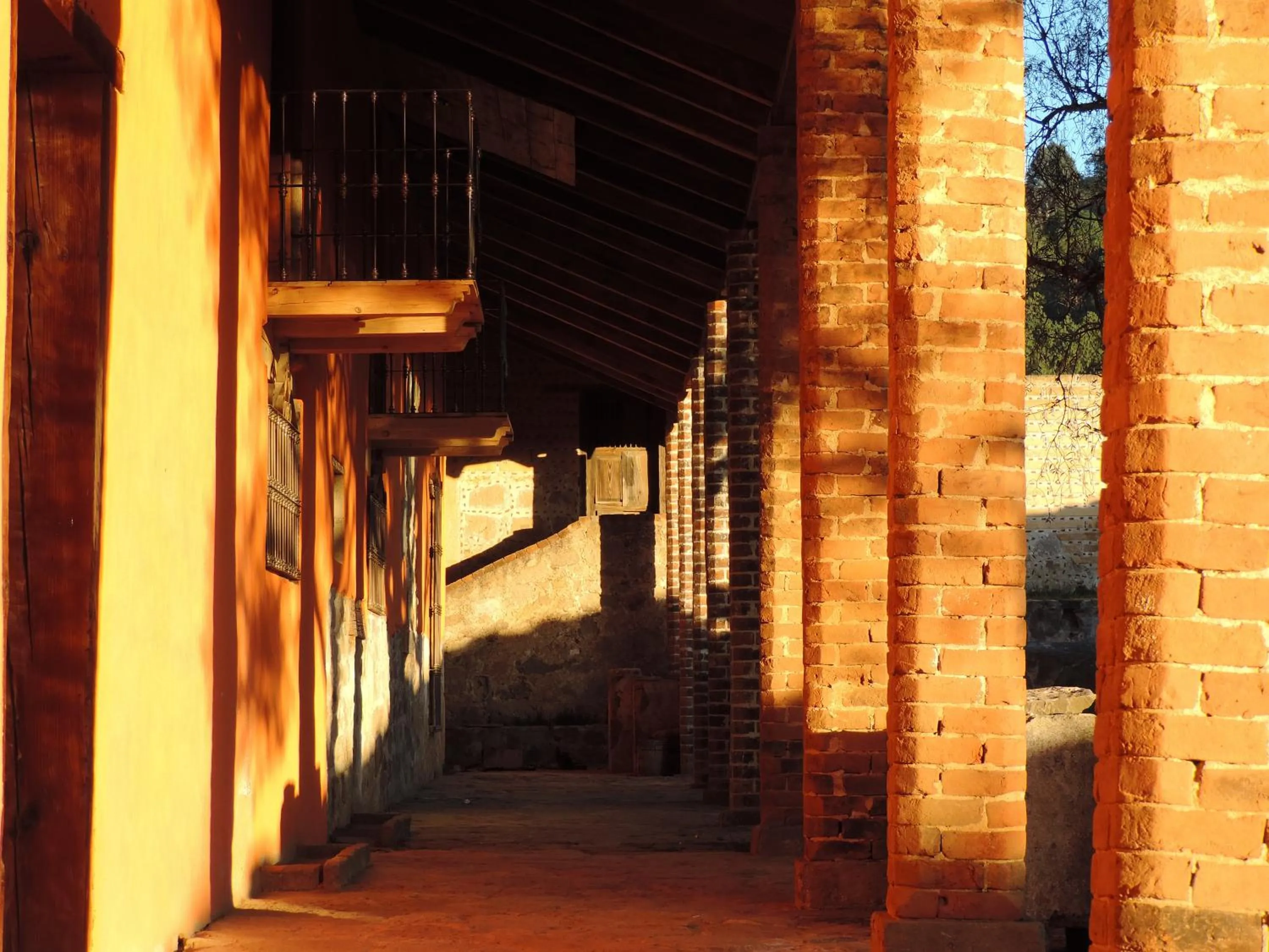 Facade/entrance in Antigua Hacienda Metepec