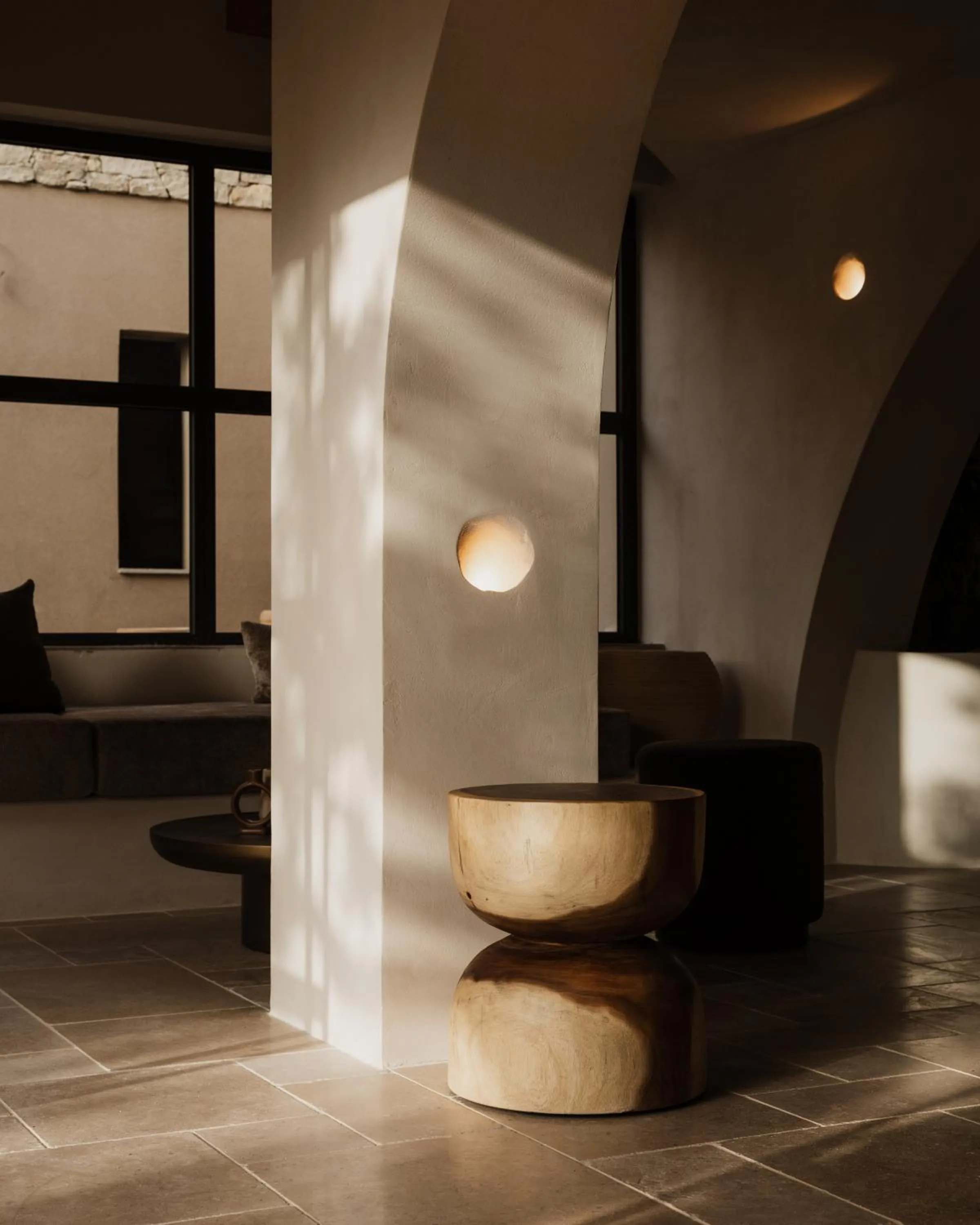 Decorative detail in Momi Slow Living Hotel