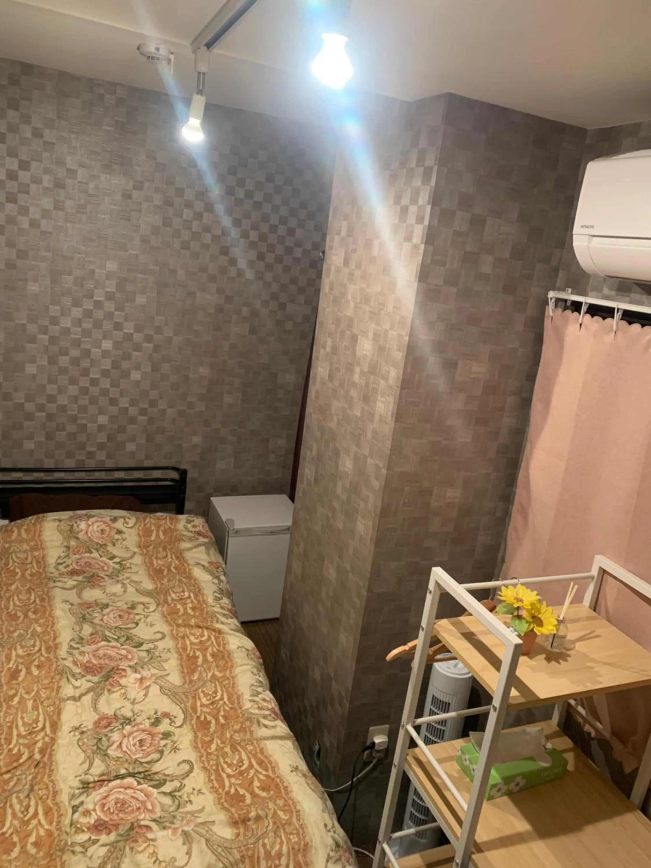 Bed in プチホテル苫小牧ステーション