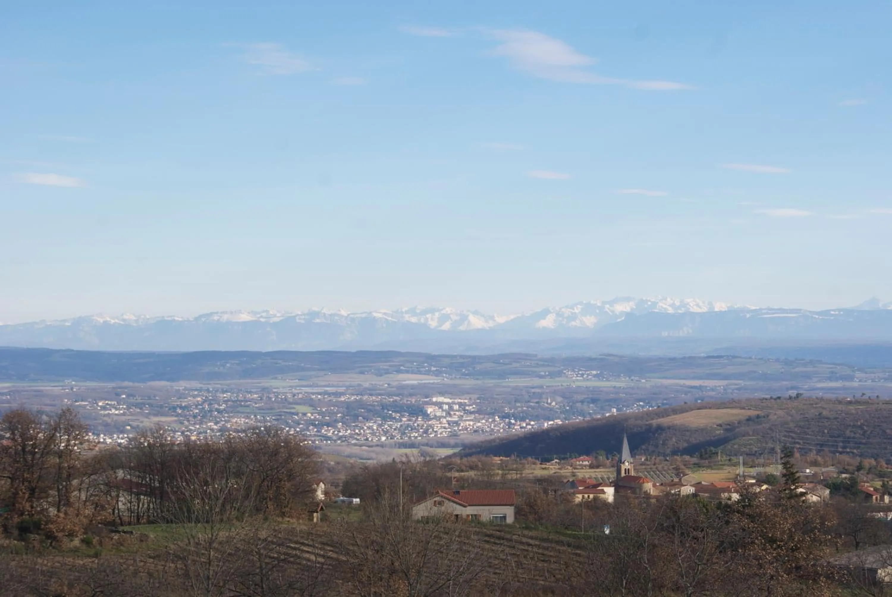 Natural landscape in Le Grand Noë