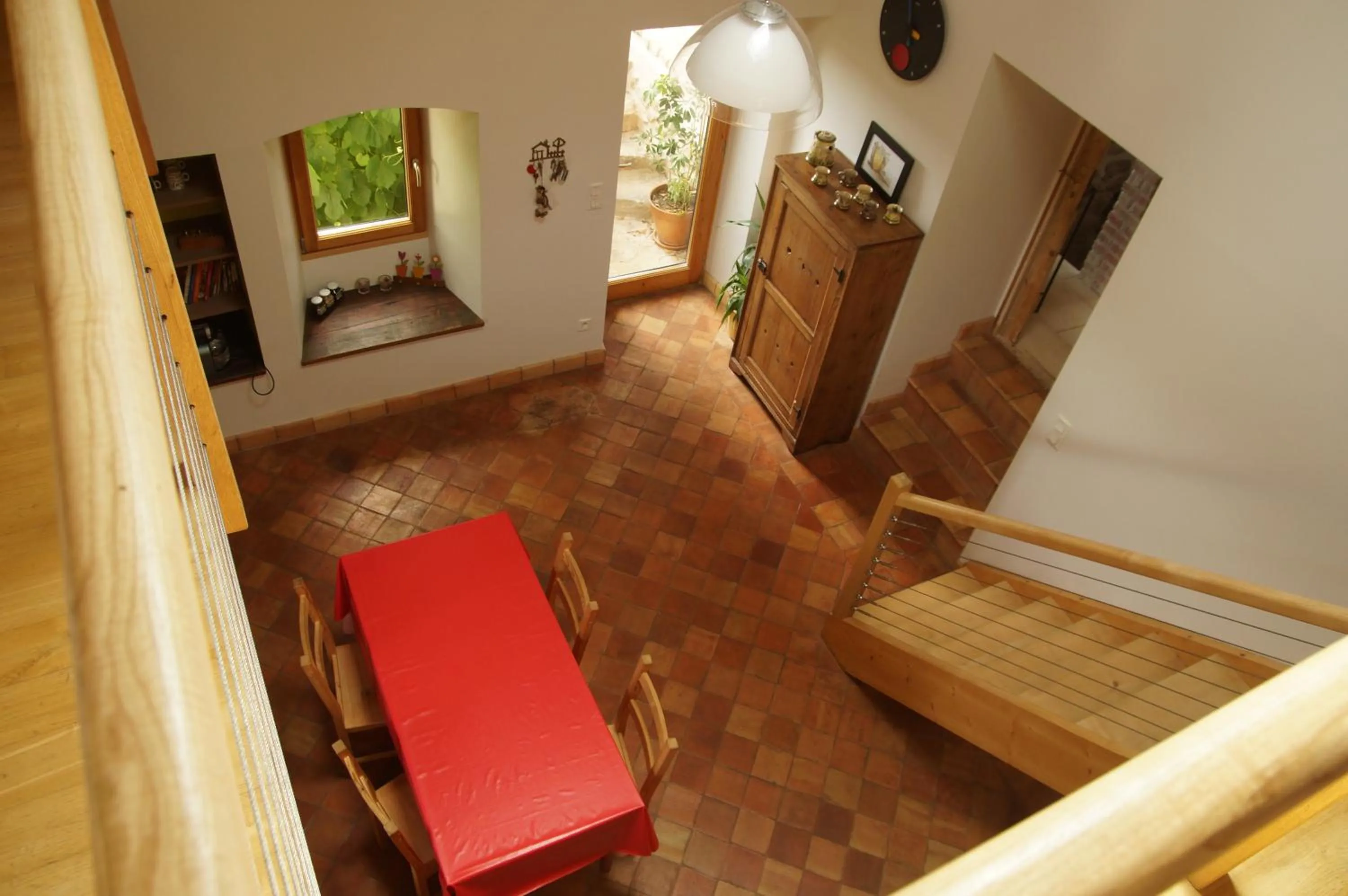 Bird's eye view, Bed in Le Grand Noë