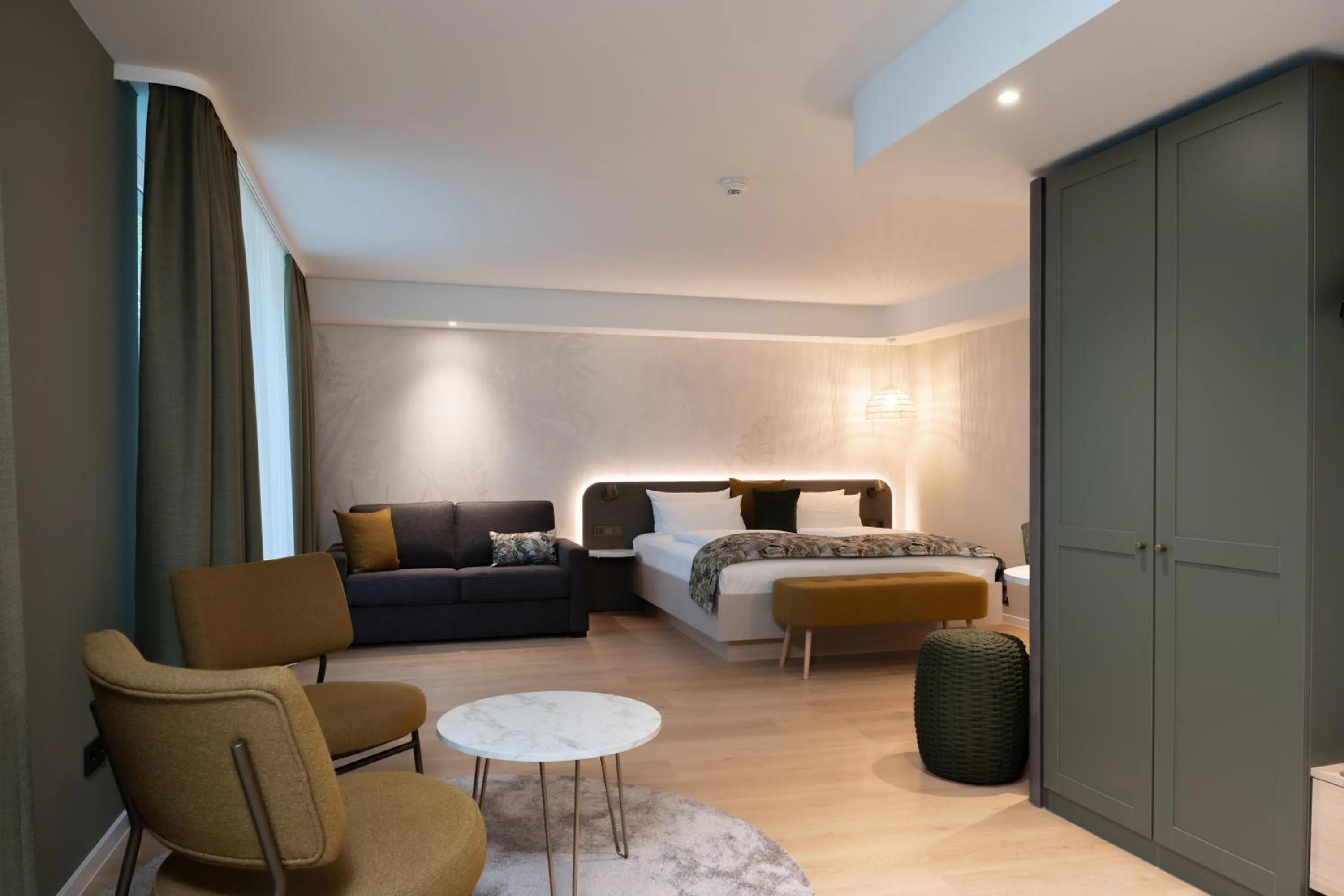 Bed in Designhotel am Stadtgarten