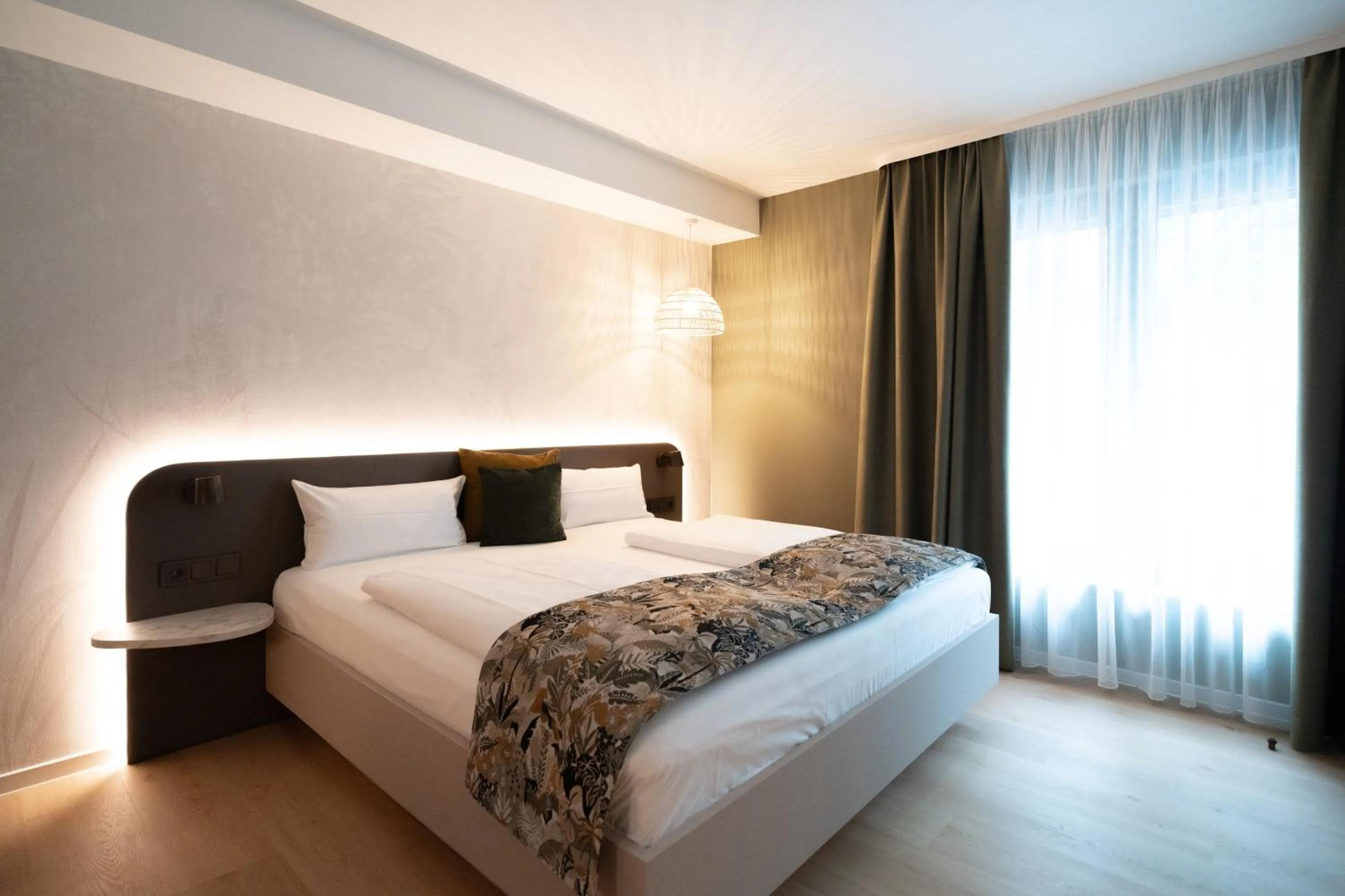 Bed in Designhotel am Stadtgarten