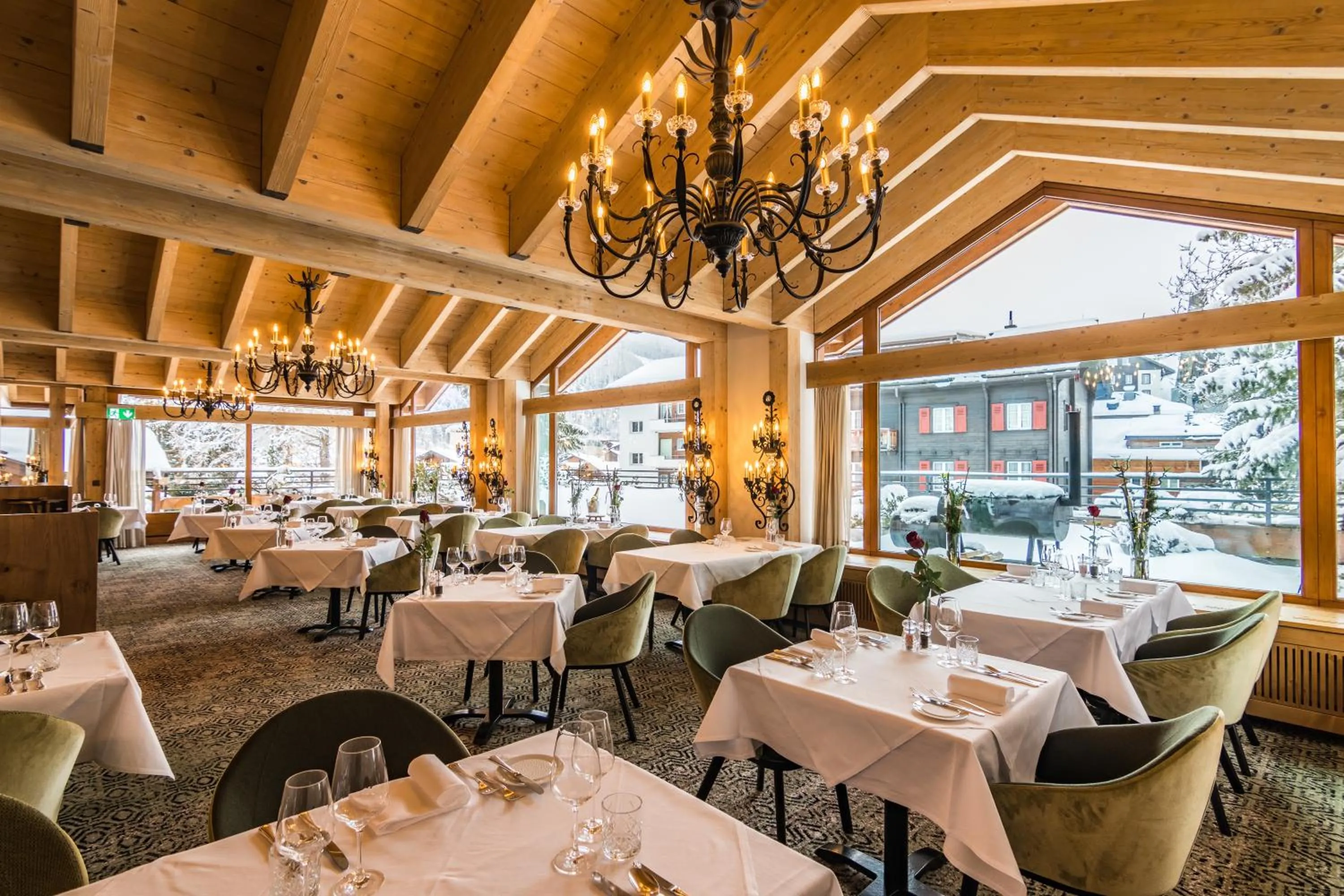 Restaurant/places to eat in Walliserhof Grand-Hotel & Spa Relais & Châteaux