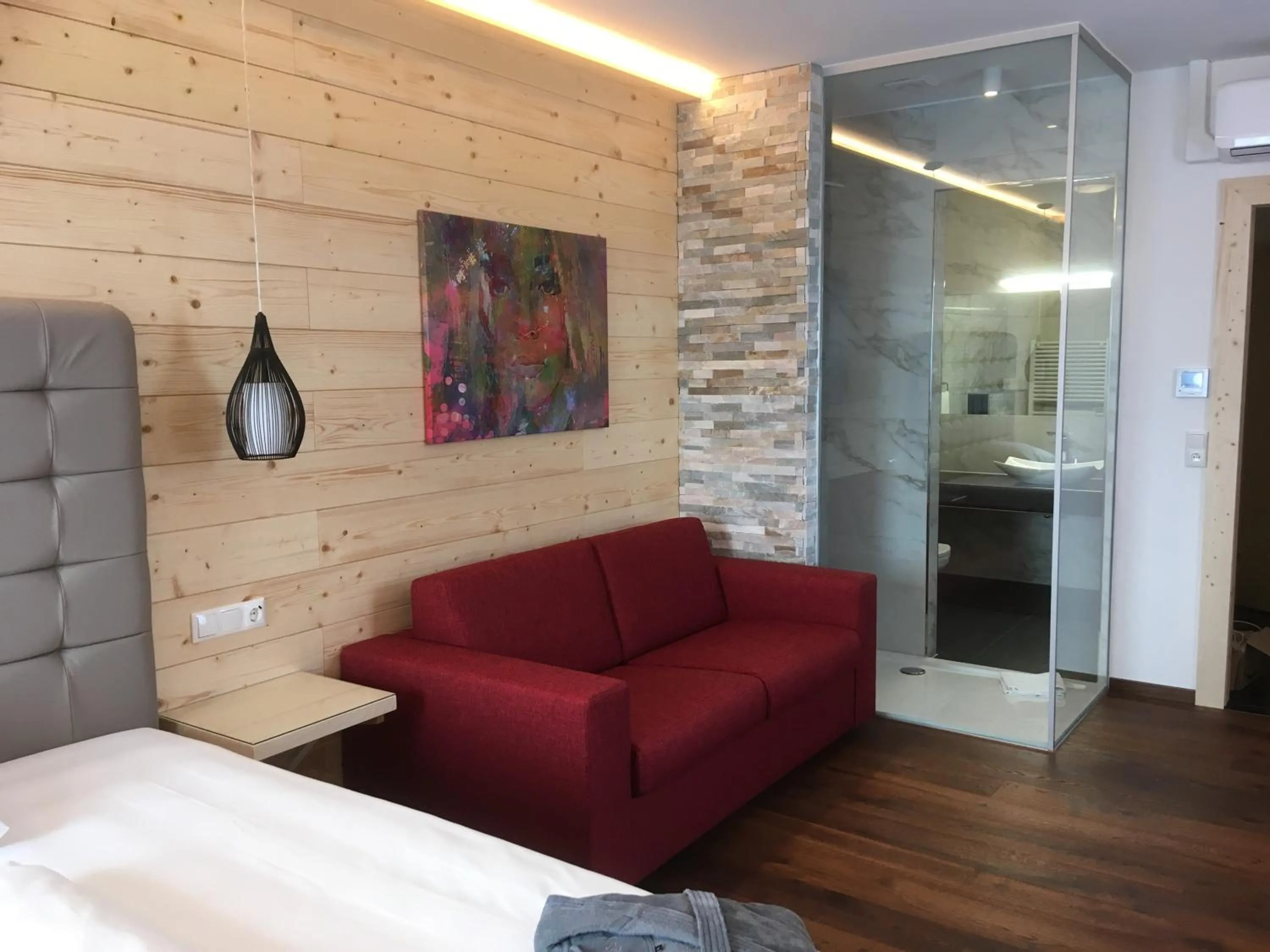 Seating area in Hotel San Marco