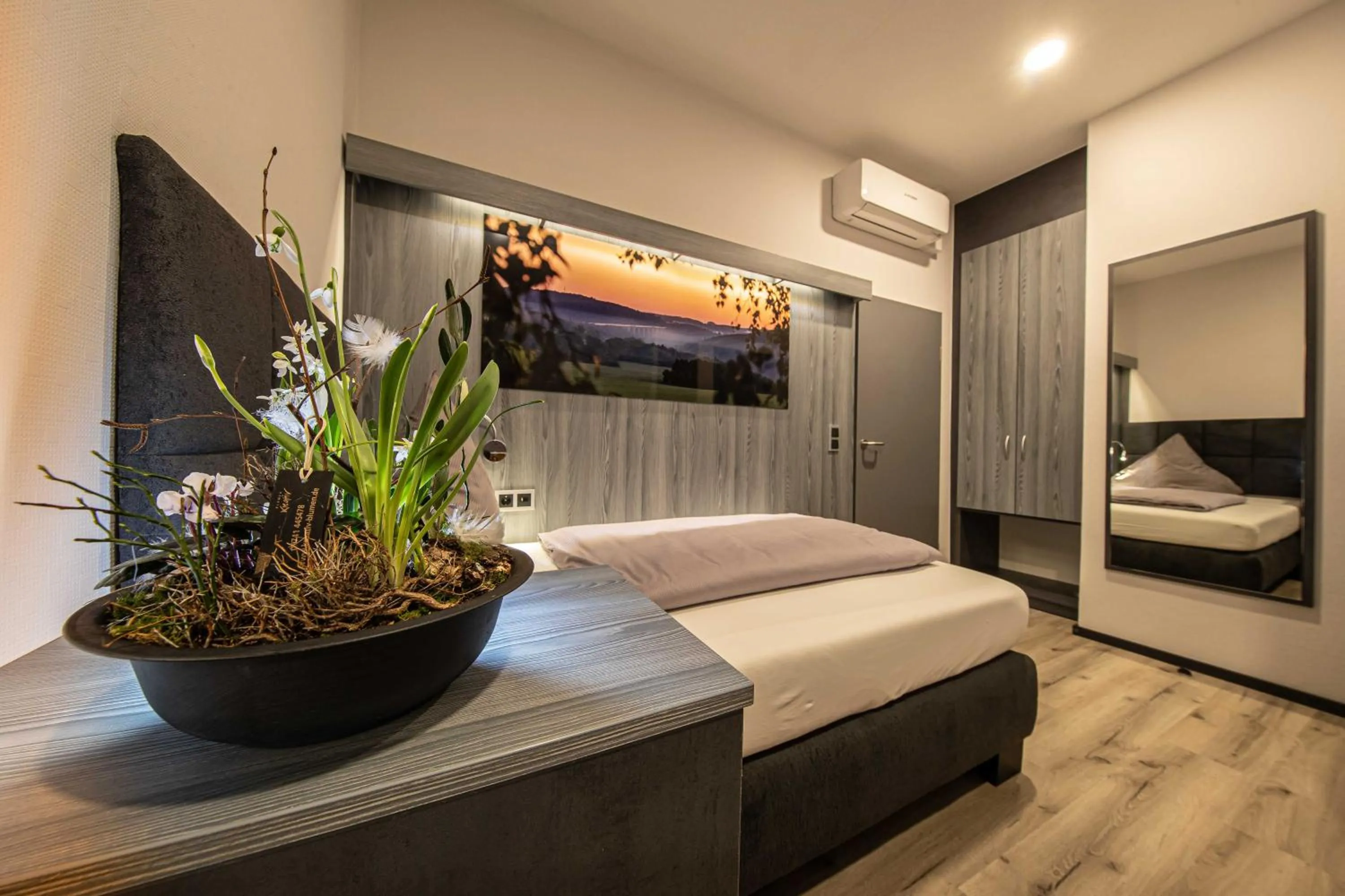 Bed in Parkhotel Plauen