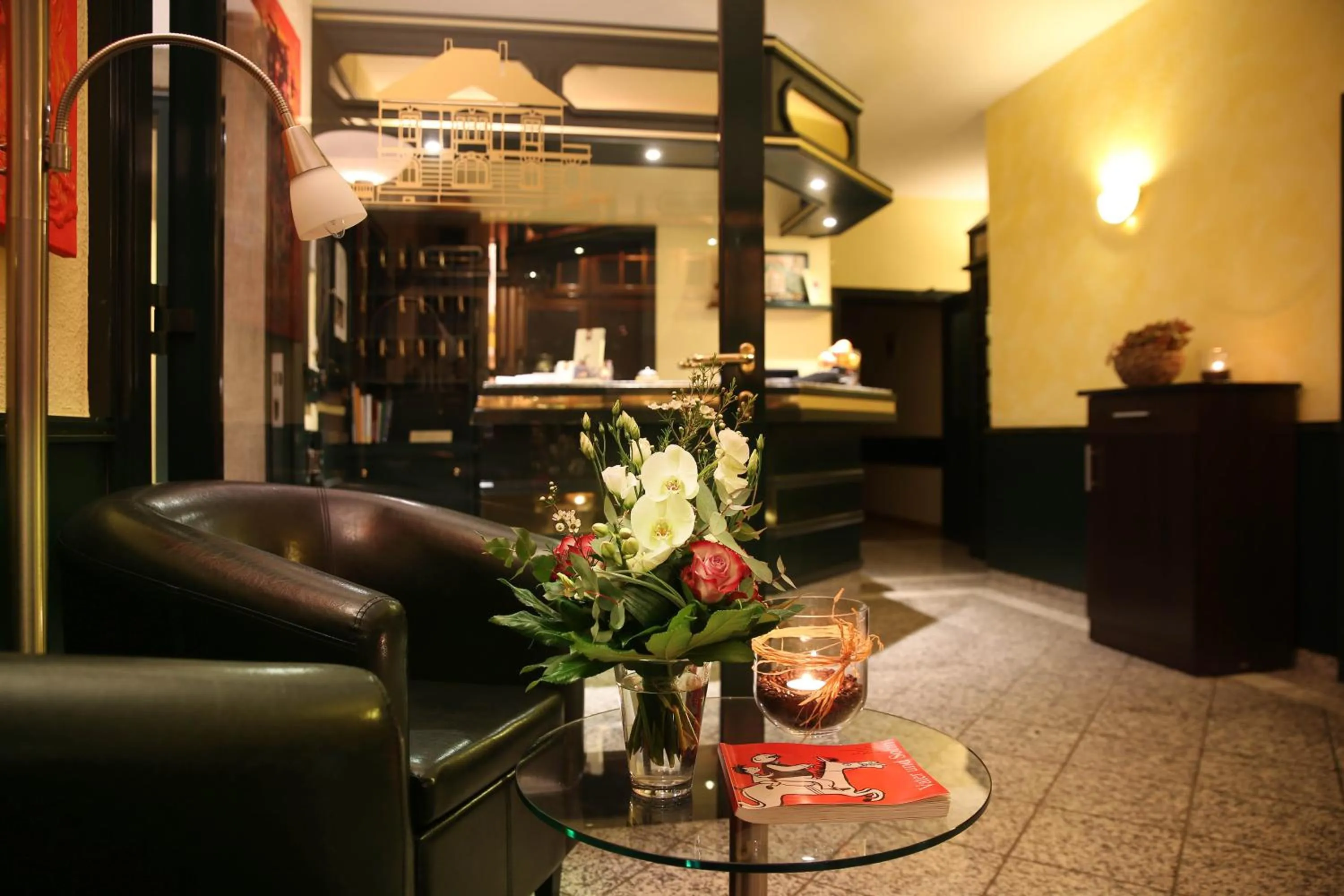 Lobby or reception in Parkhotel Plauen
