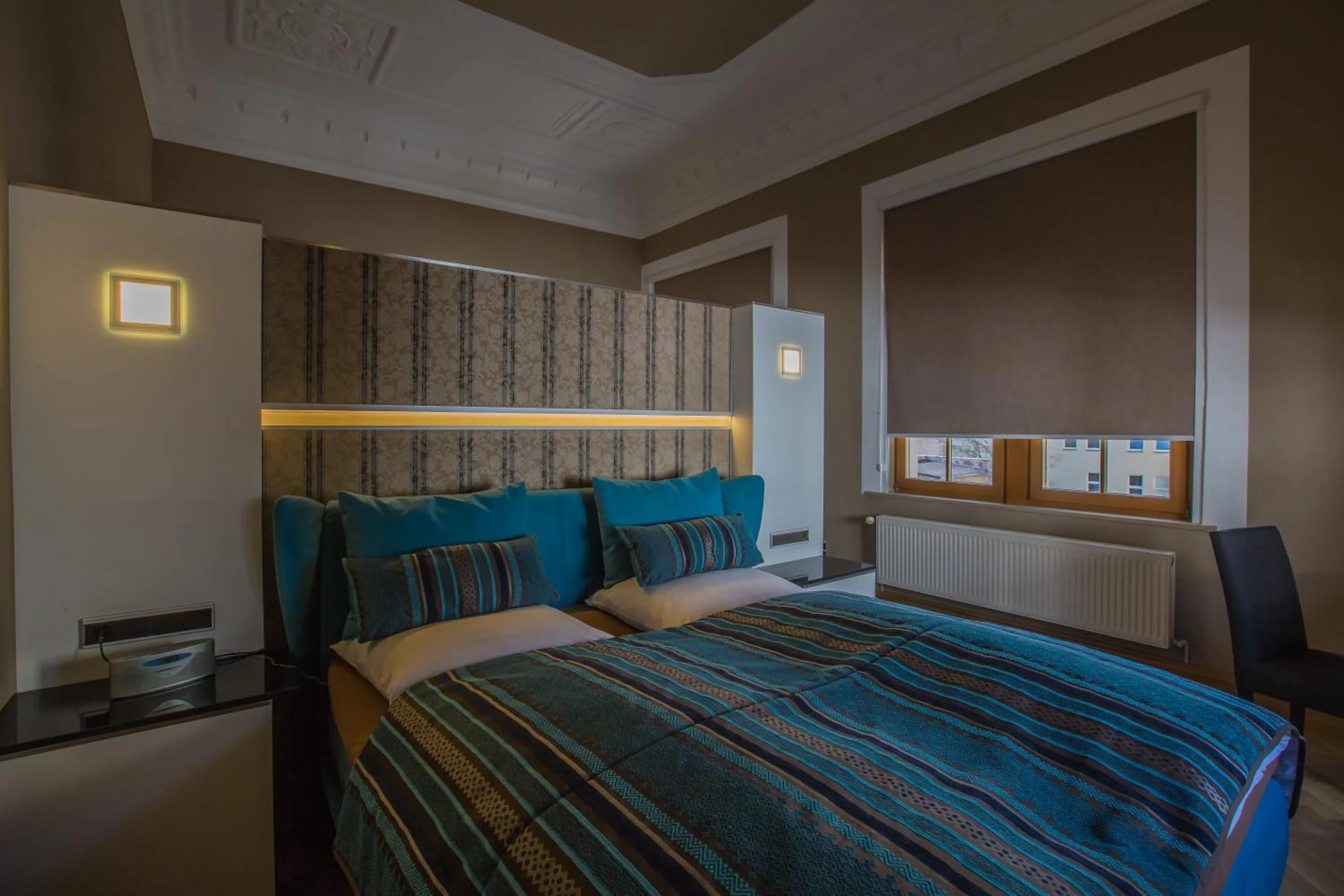 Bedroom, Bed in Parkhotel Plauen