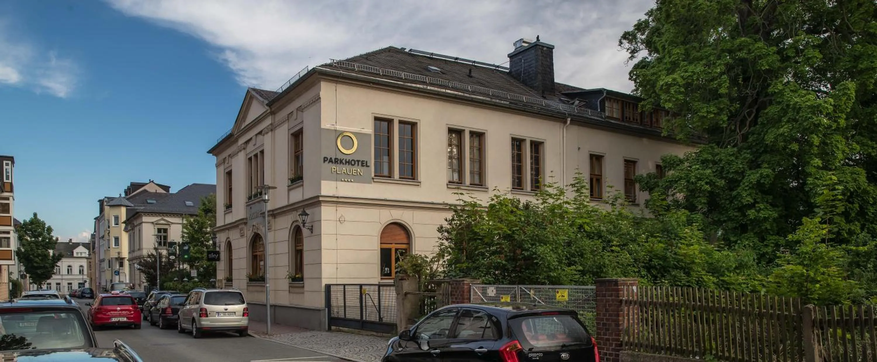 Property building in Parkhotel Plauen