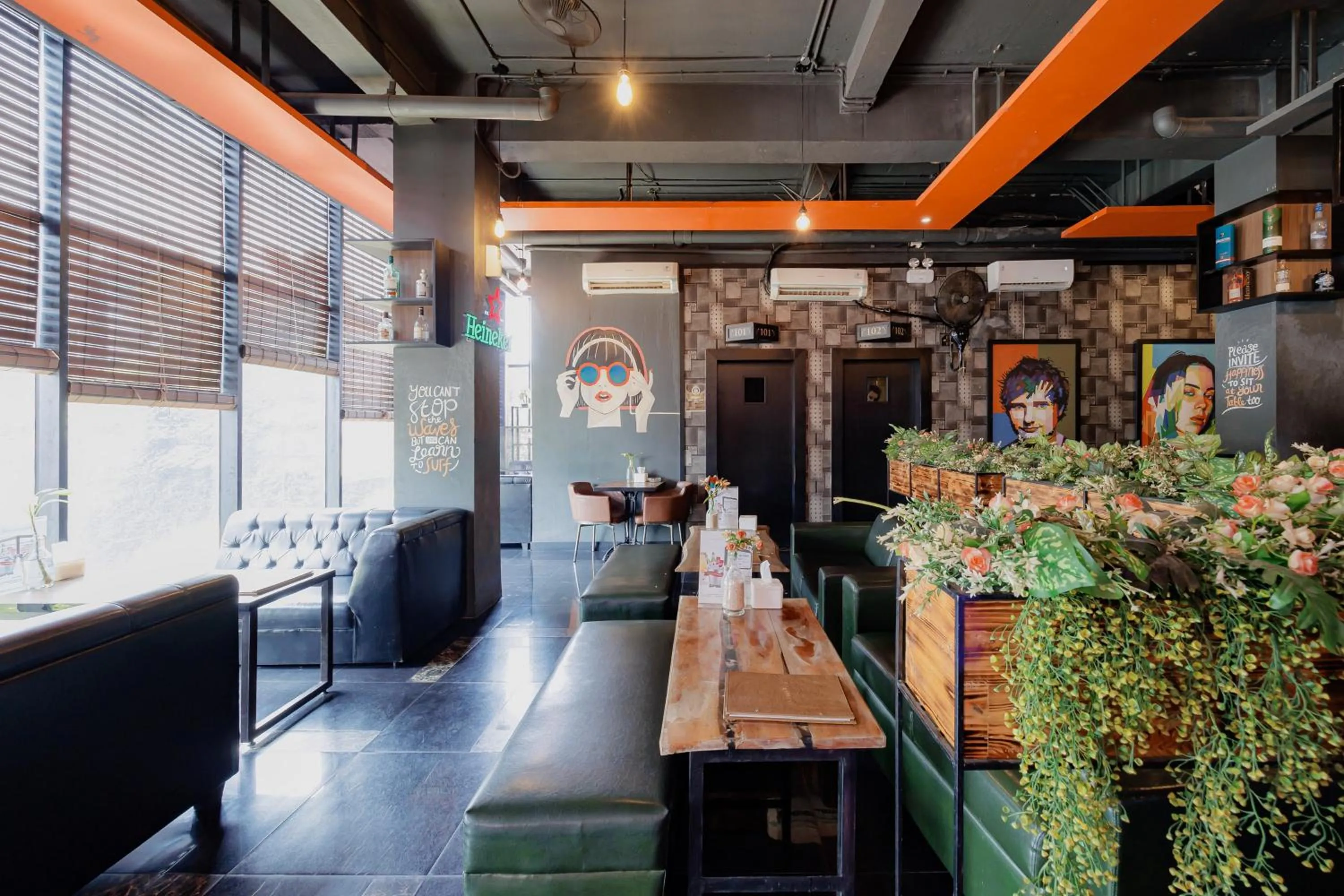 Property building in Sans Hotel Roxy Jakarta