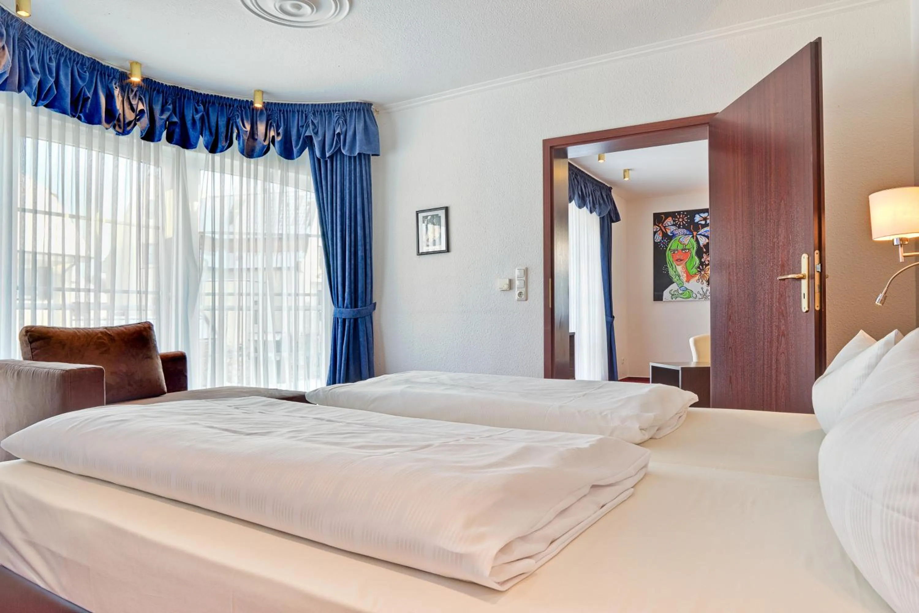 Bed in ArtHotel mare