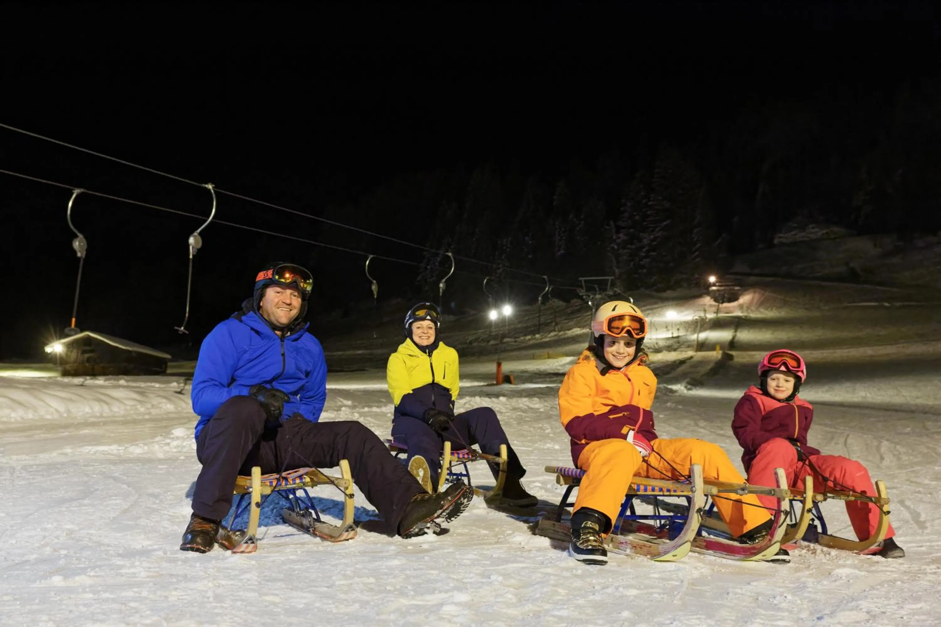 Winter in Apparthotel Talhof, Restaurant, Pool und Spa