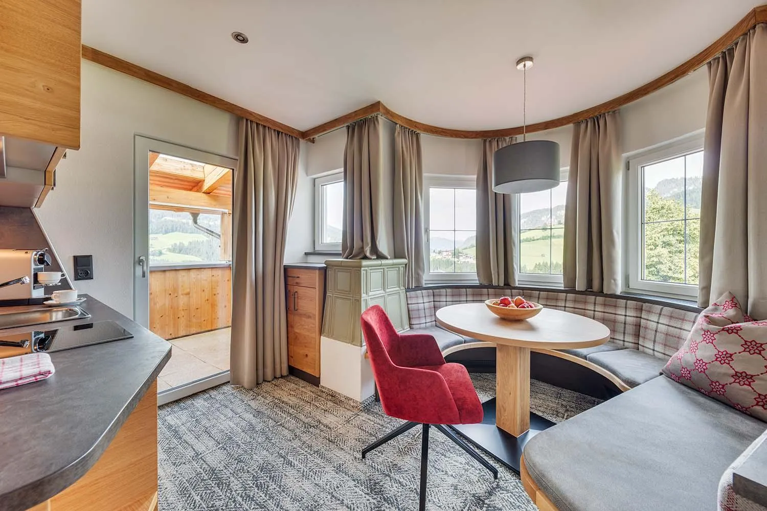 Living room in Apparthotel Talhof, Restaurant, Pool und Spa