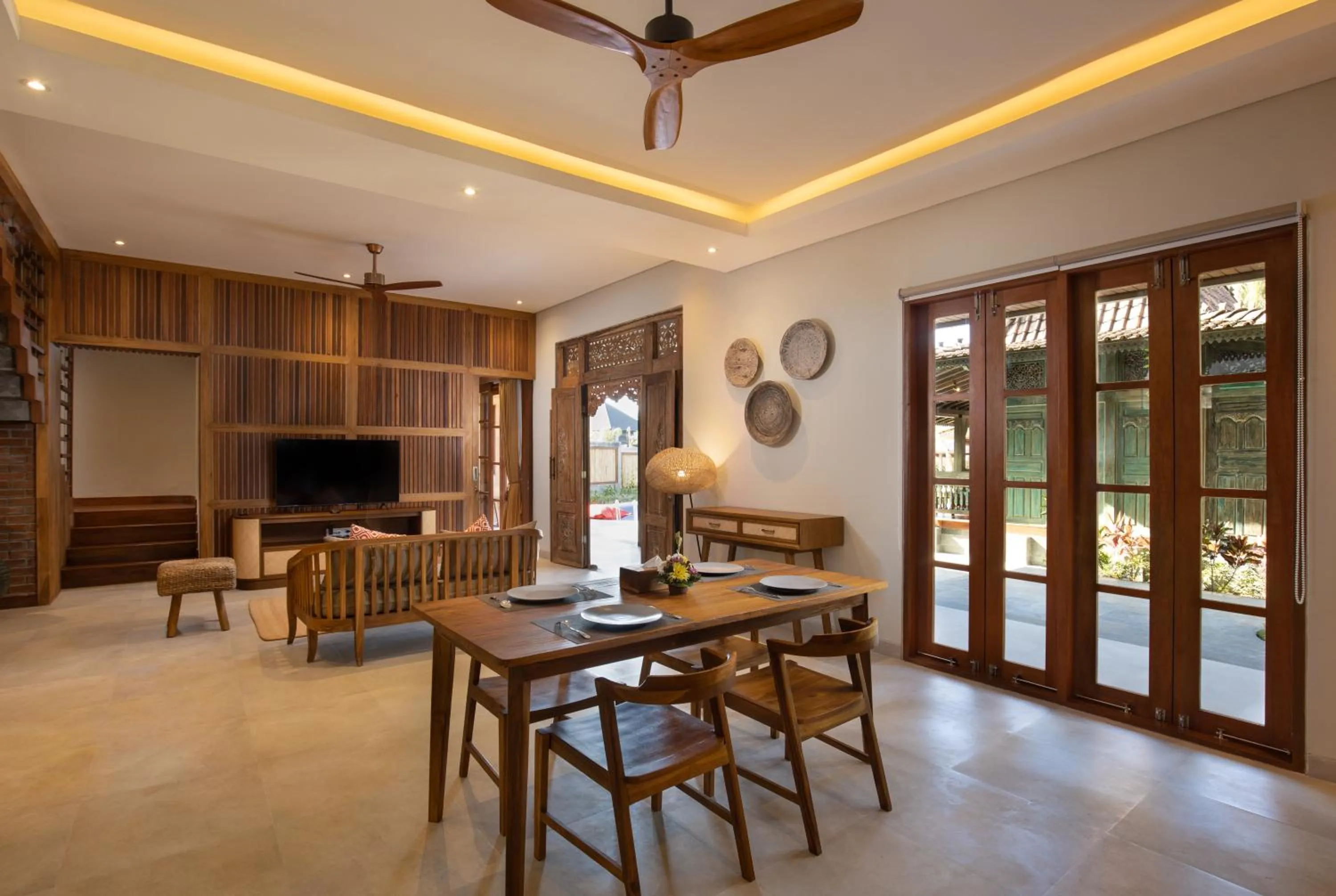 Living room in Kutus Kutus Estuary Saba Beach