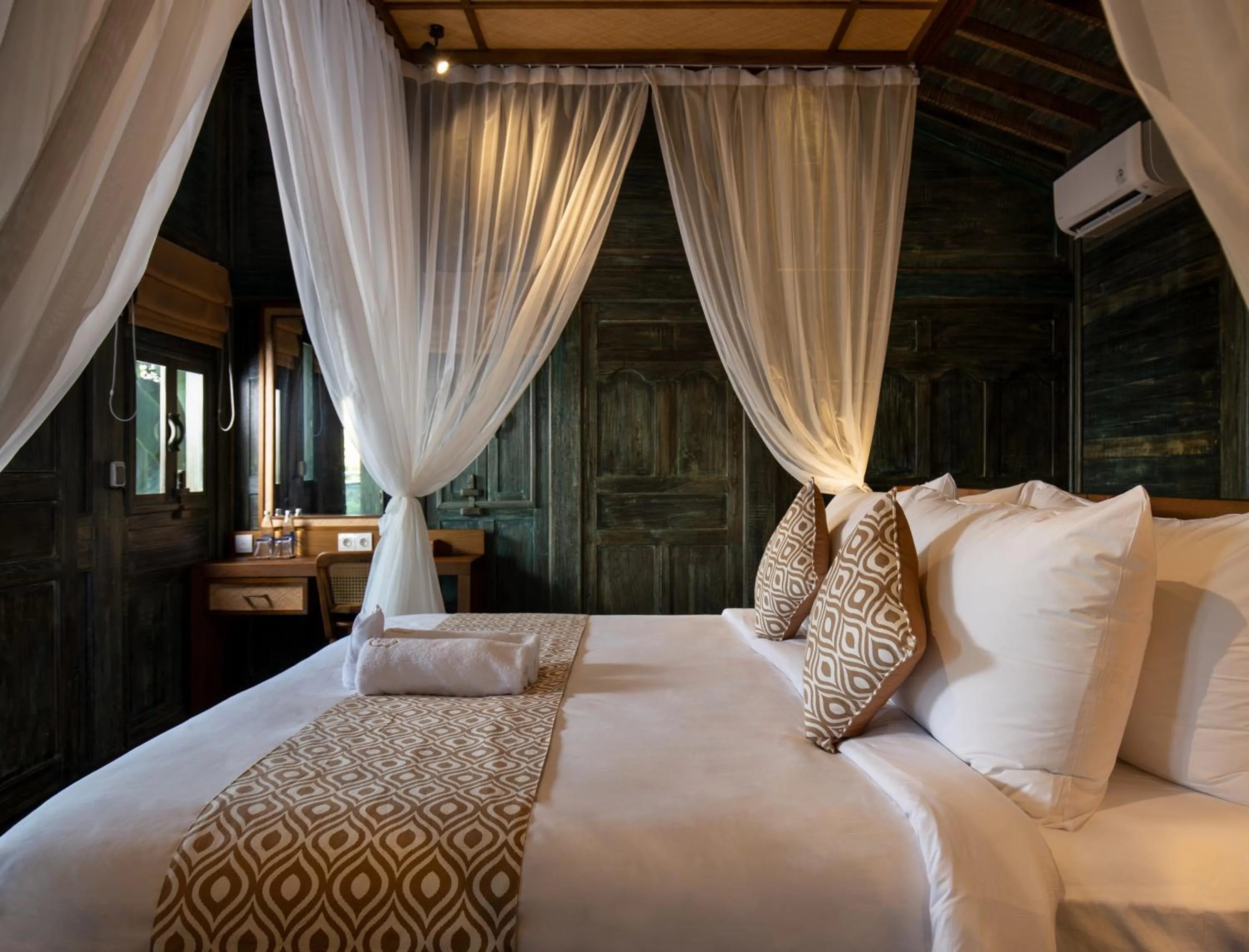 Bed in Kutus Kutus Estuary Saba Beach