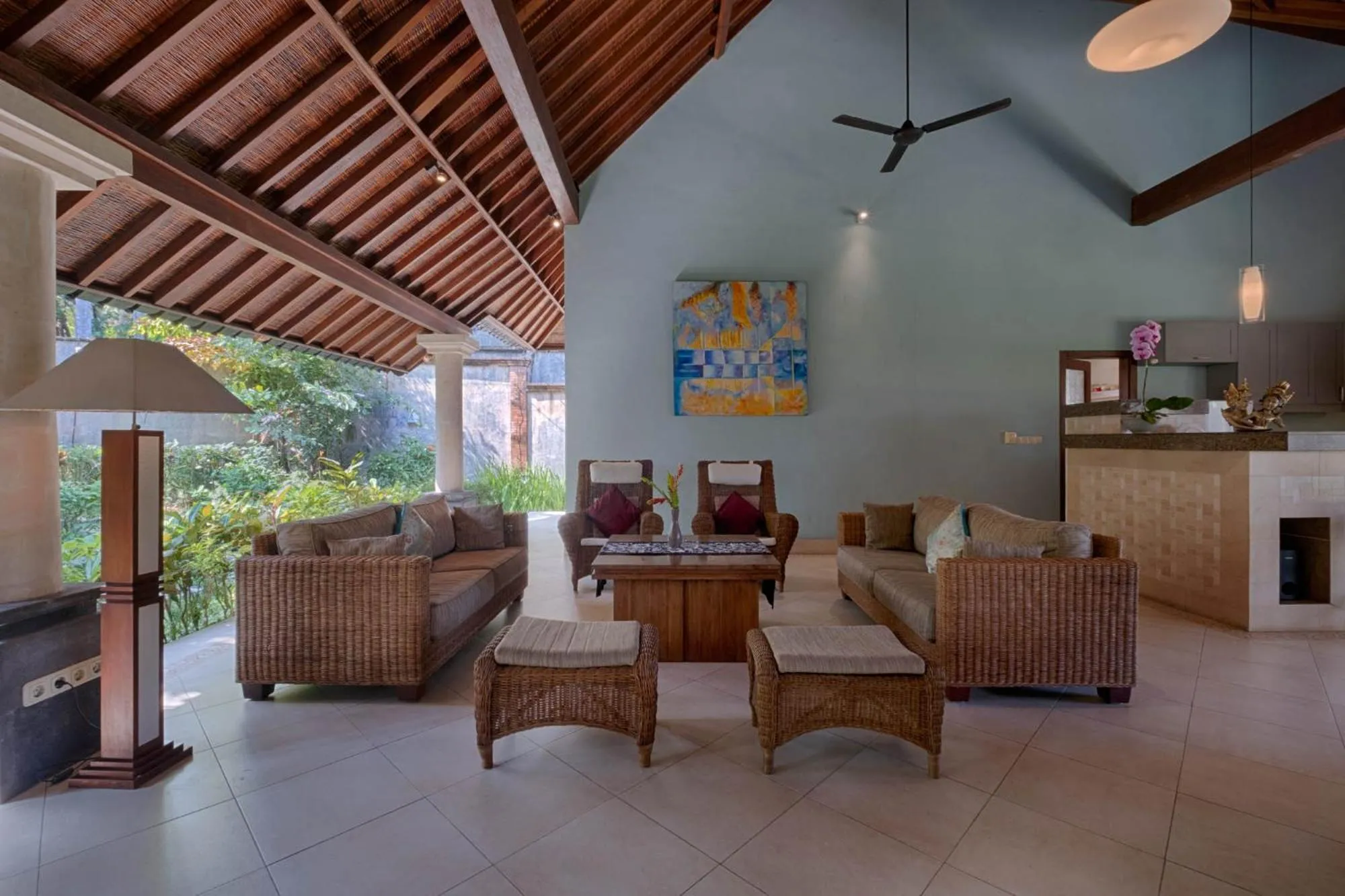 Living room in Kutus Kutus Estuary Saba Beach