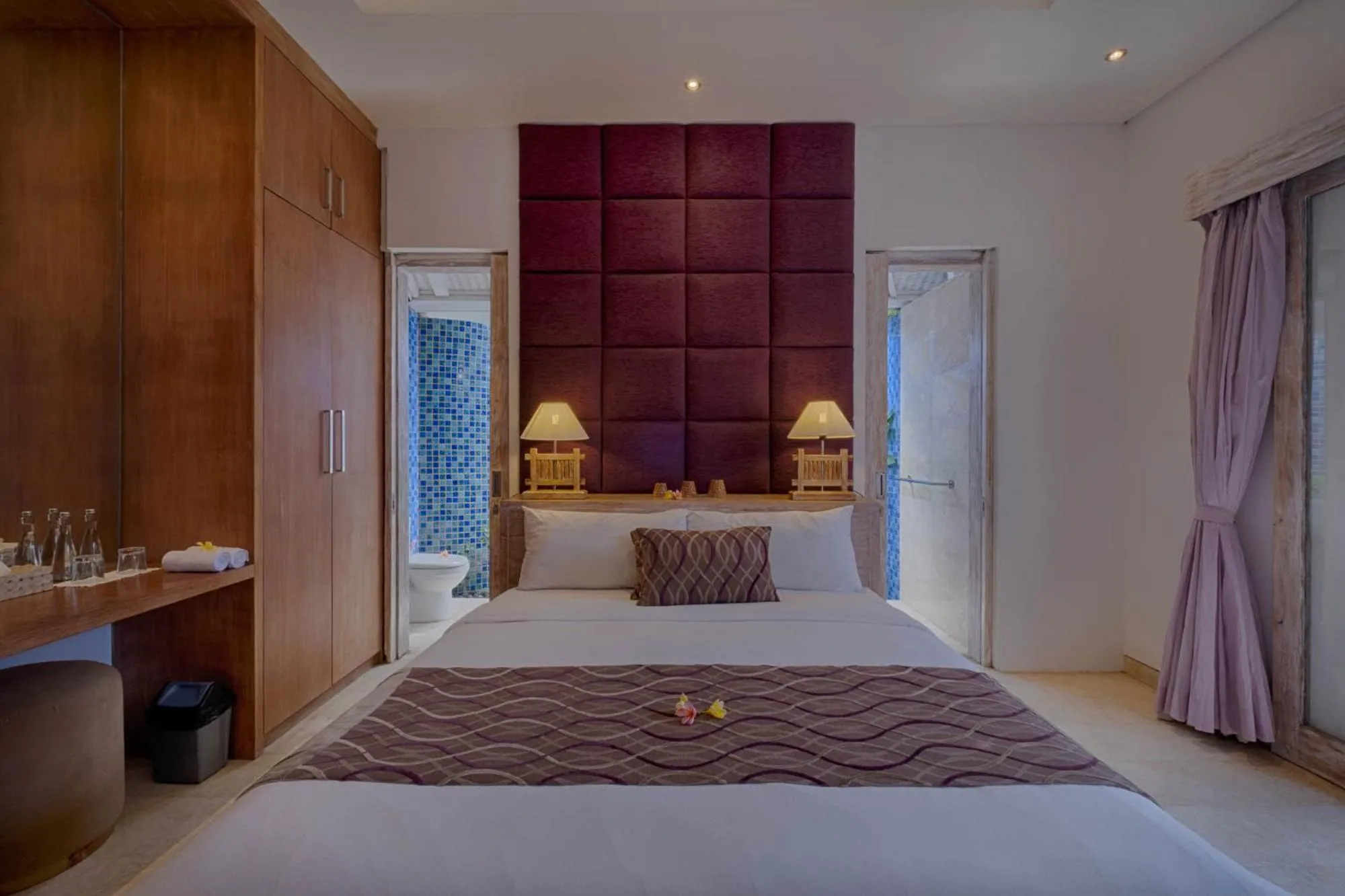 Bed in Kutus Kutus Estuary Saba Beach