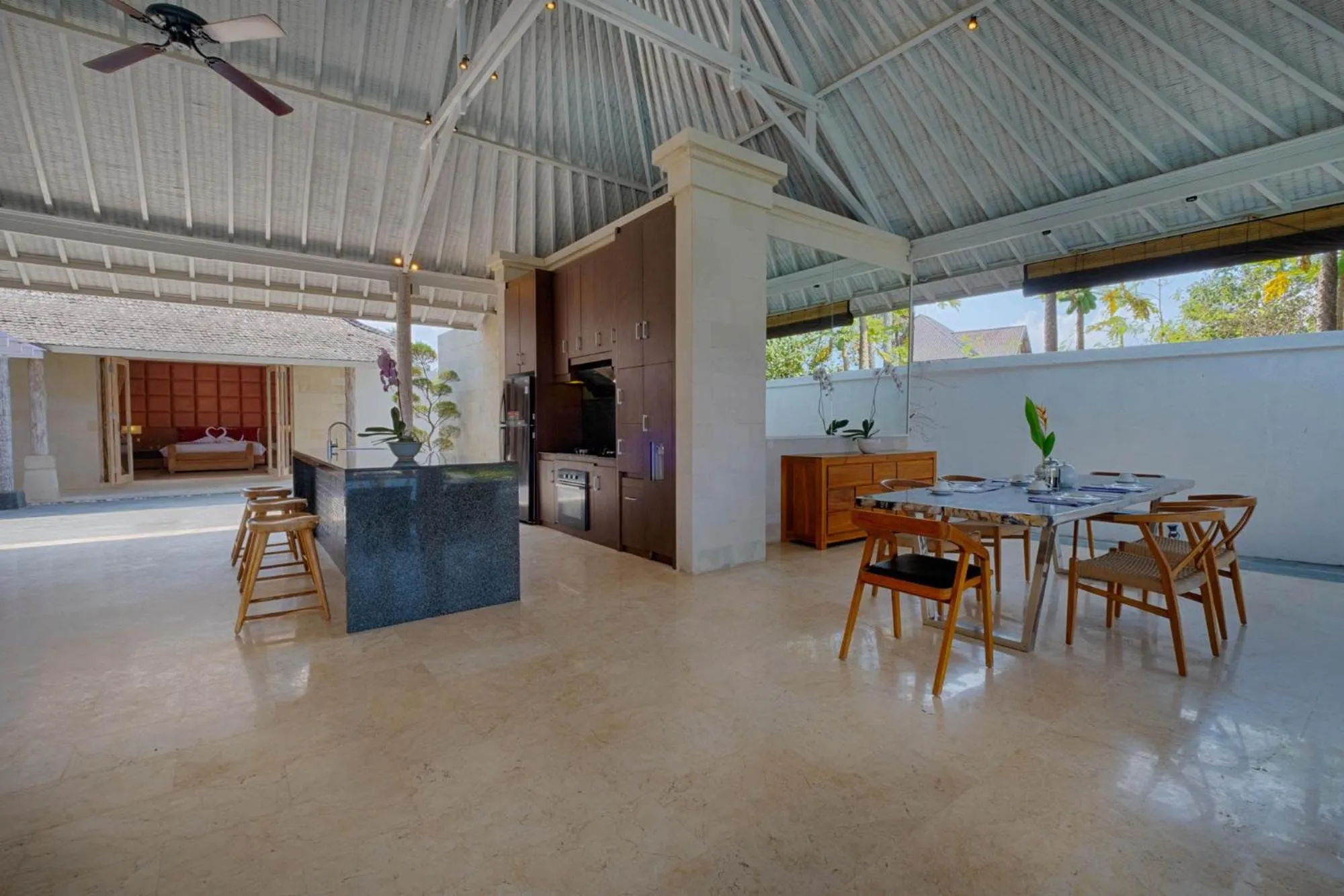 Kitchen or kitchenette in Kutus Kutus Estuary Saba Beach