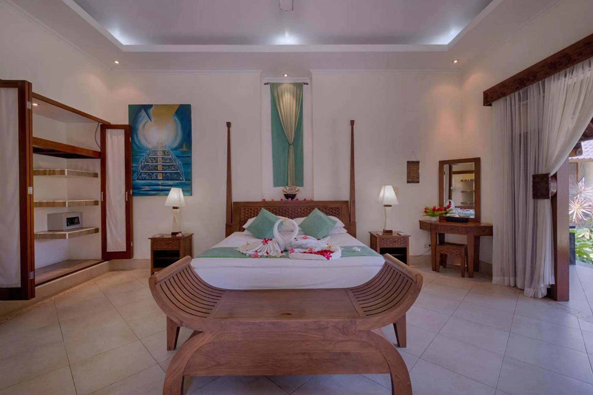 Bed in Kutus Kutus Estuary Saba Beach