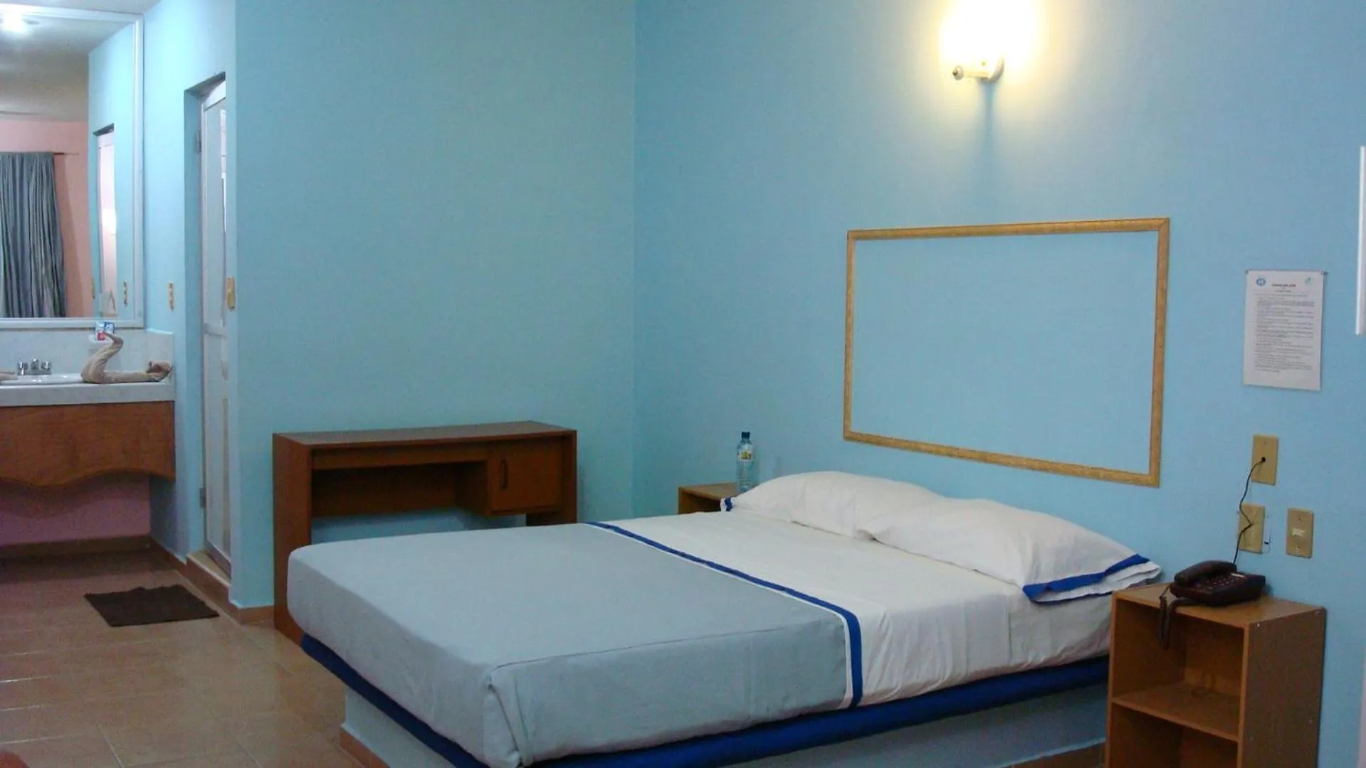 Bed in Posada San José, Hotel