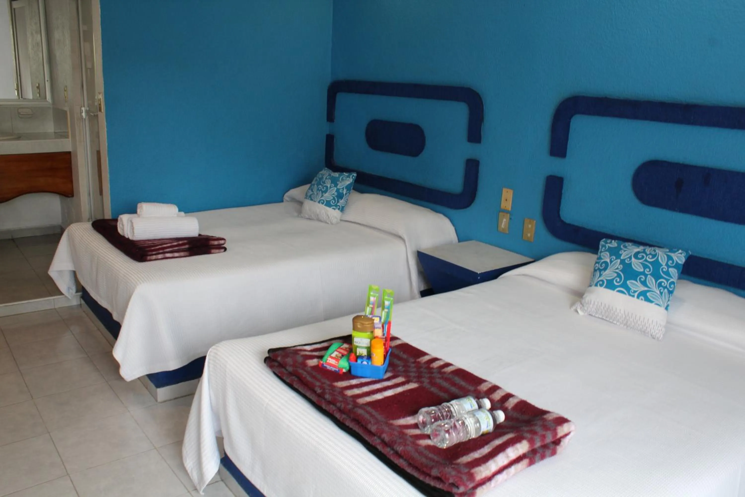 Bedroom, Bed in Posada San José, Hotel