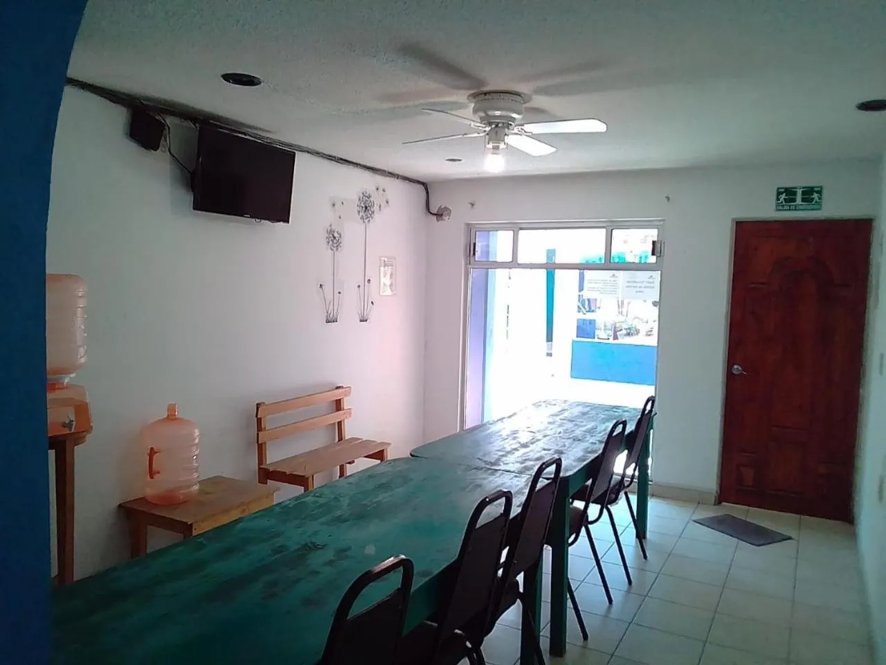 Seating area in Posada San José, Hotel