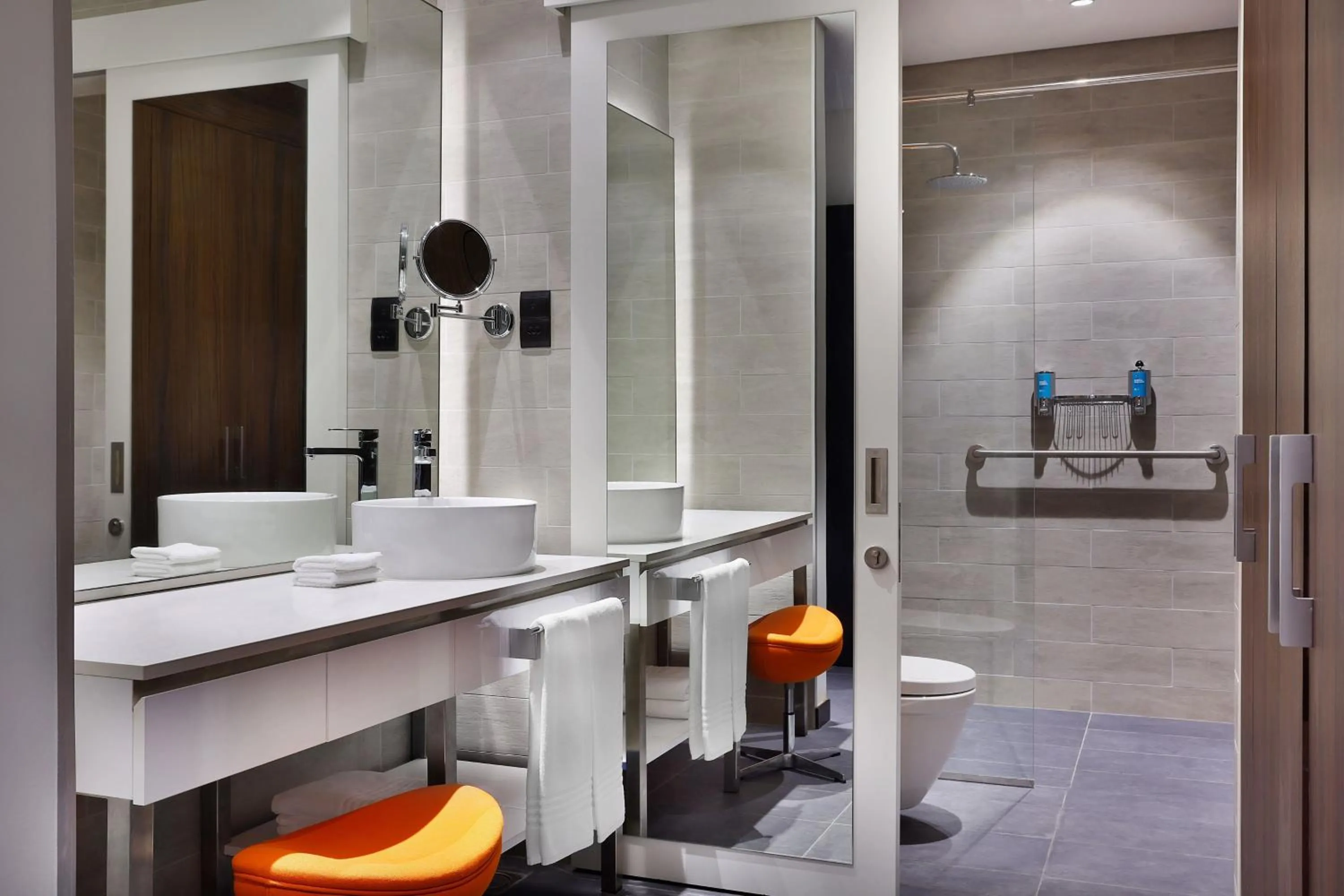 Bathroom in Aloft Al Mina, Dubai Jumeirah