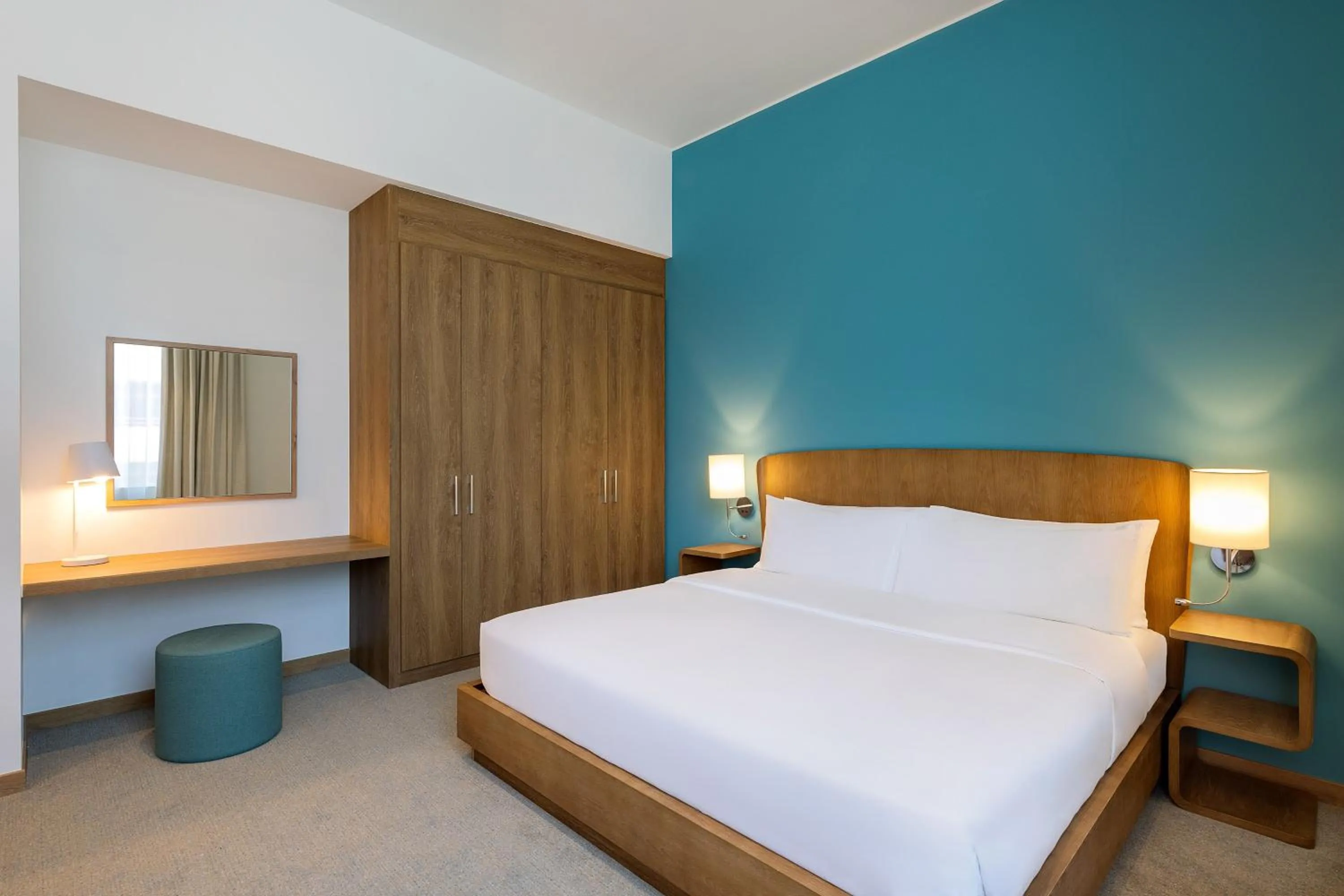 Photo of the whole room, Bed in Element Al Mina, Dubai Jumeirah