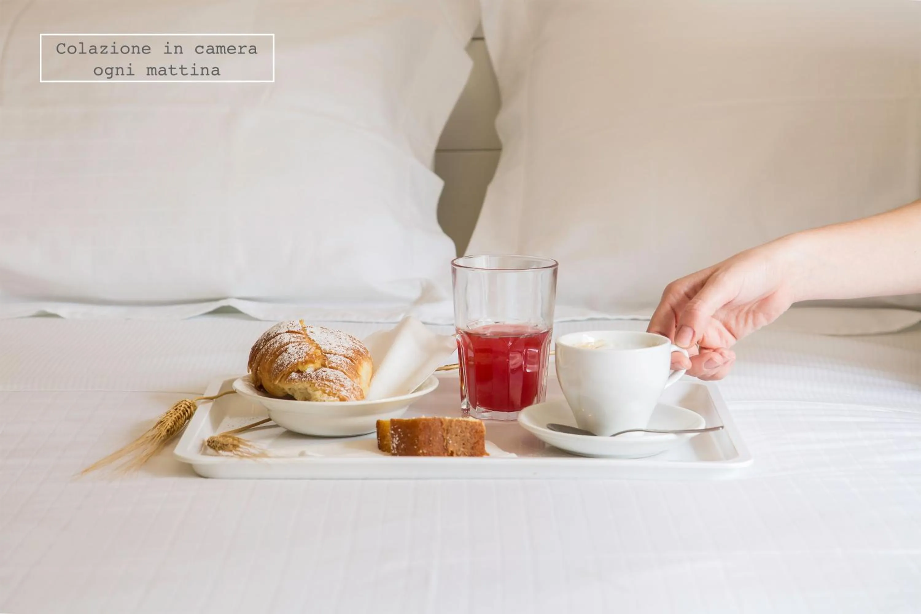 Italian breakfast, Bed in Roma Talenti Breme B&B