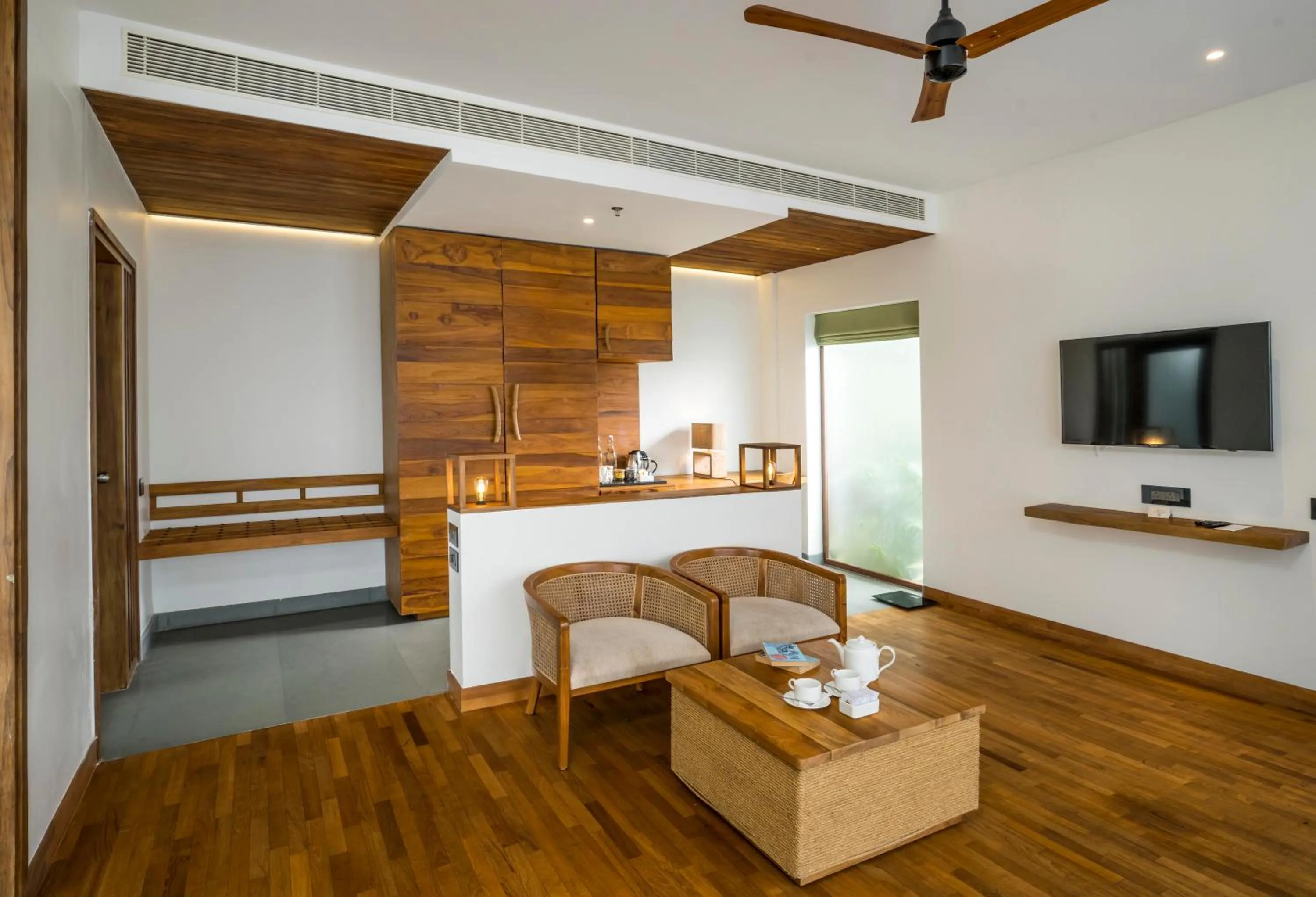 Living room in MOUNTAIN SHADOWS RESORT Wayanad