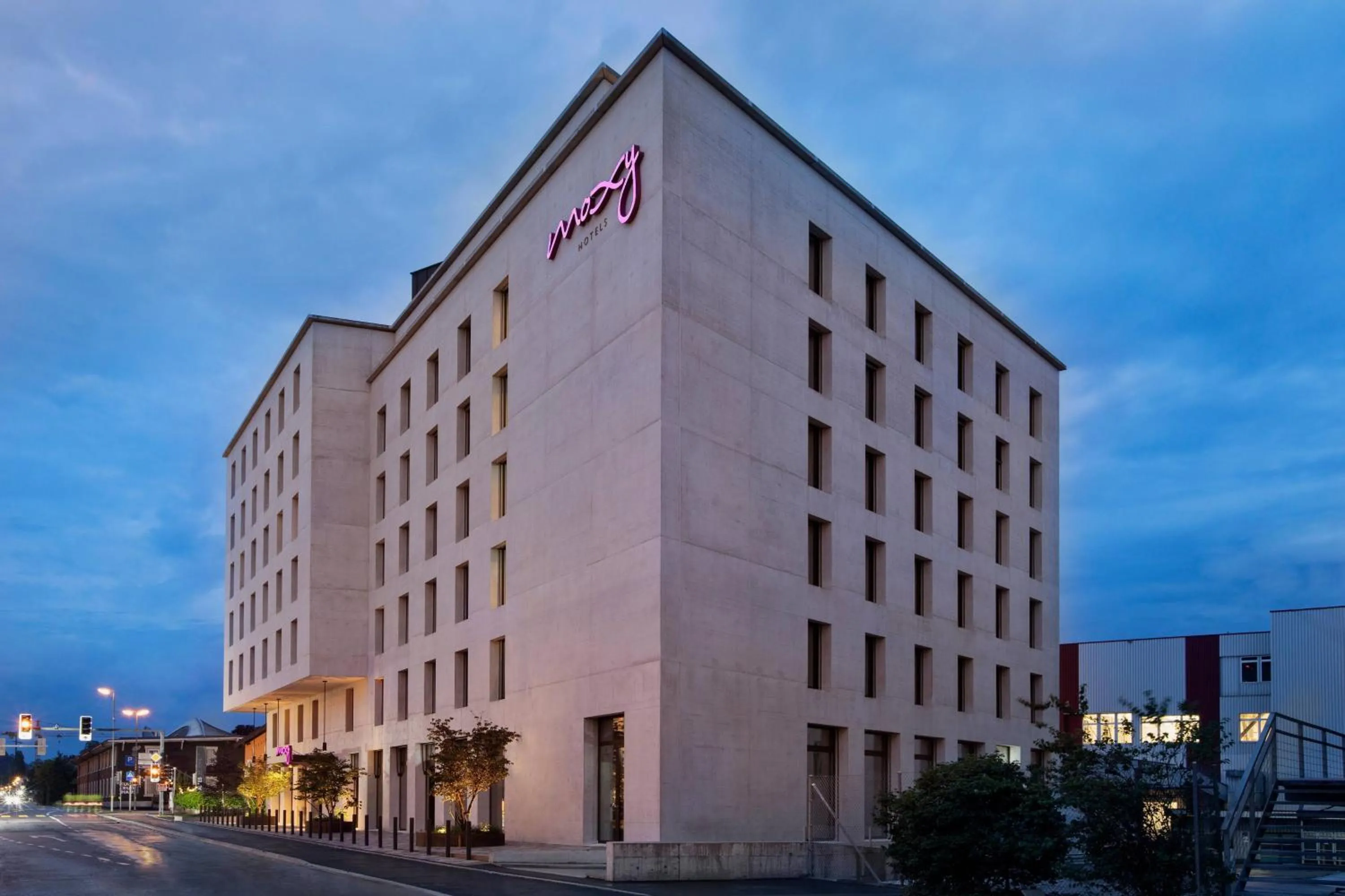 Property building in Moxy Rapperswil