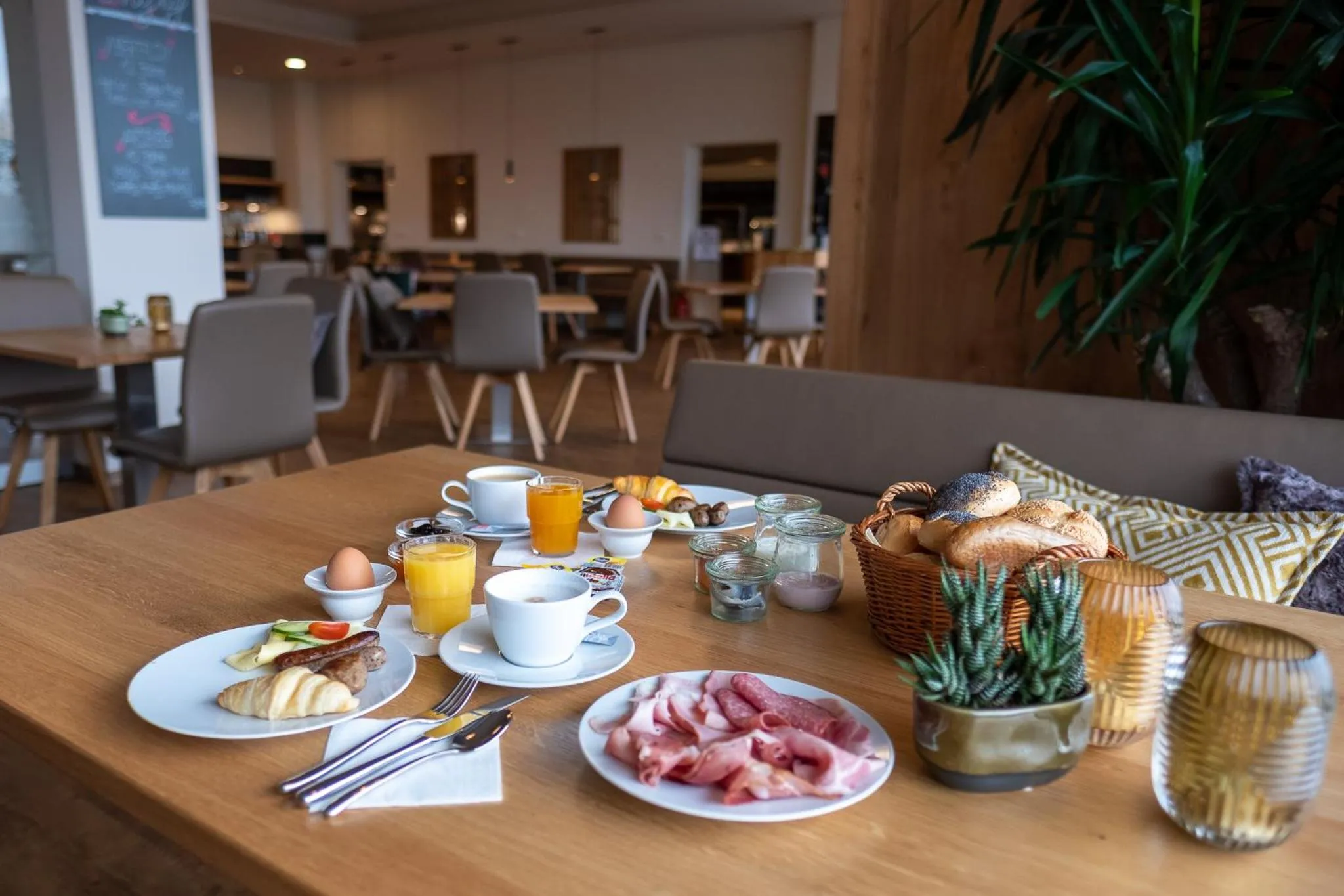 Breakfast in Rebhan's Business und Wellness Hotel