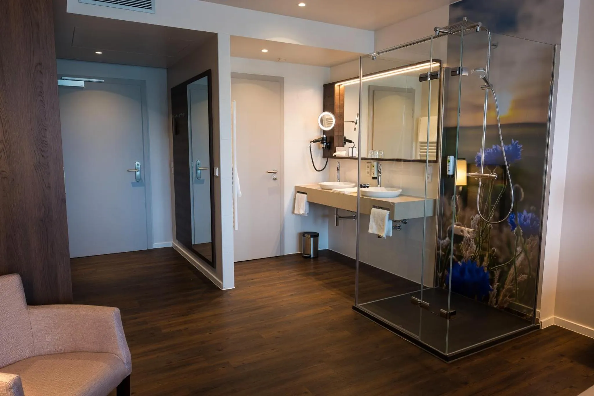 Shower in Rebhan's Business und Wellness Hotel