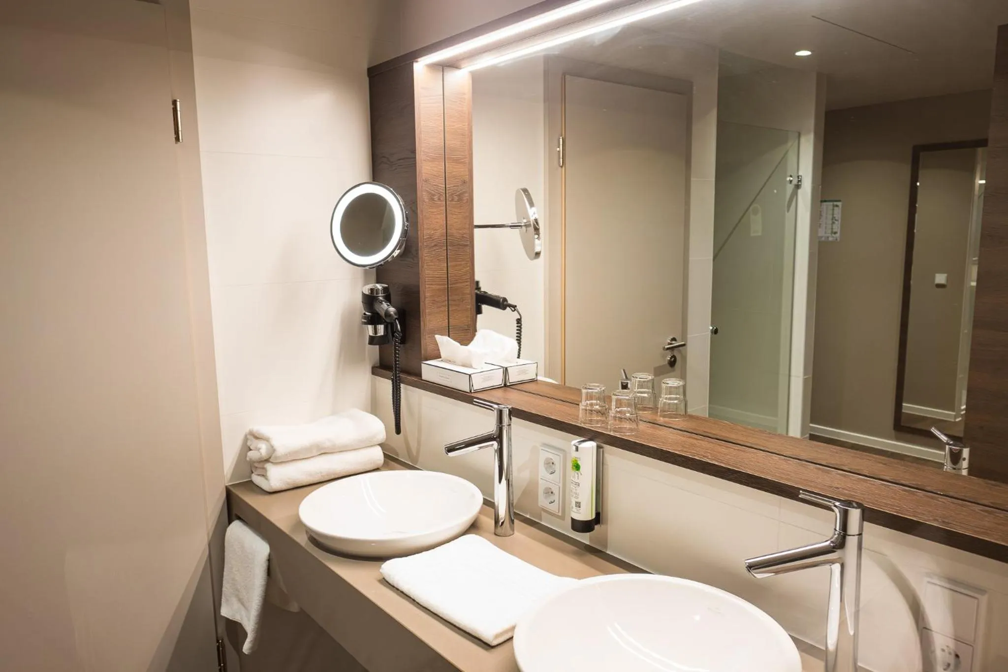 Bathroom in Rebhan's Business und Wellness Hotel
