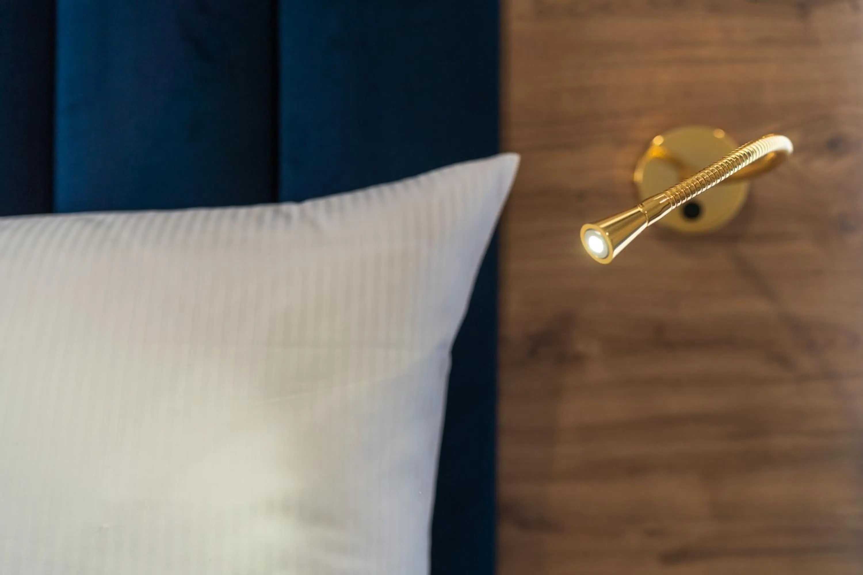 Bed in Helios Aparthotel