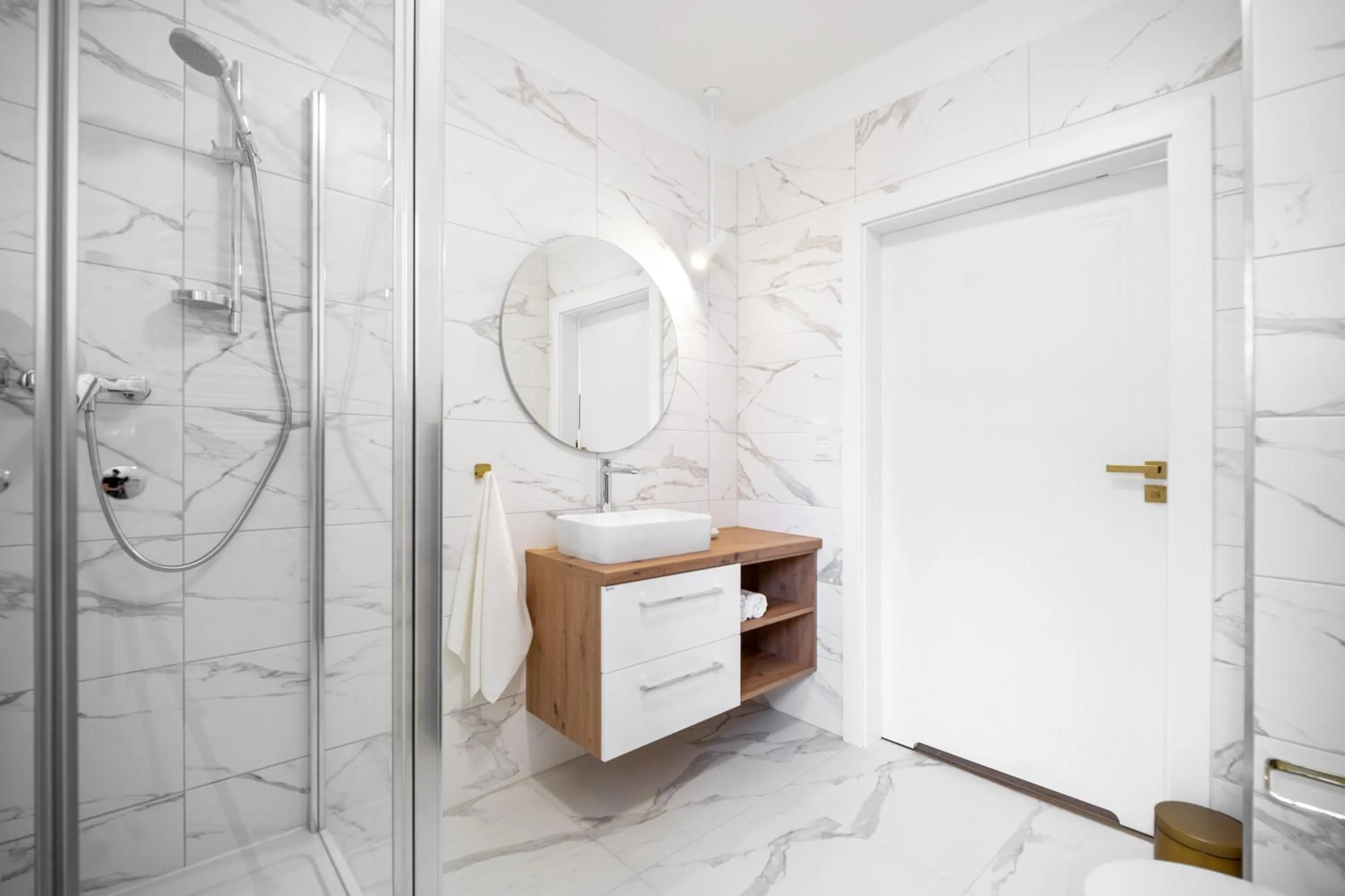 Bathroom in Helios Aparthotel