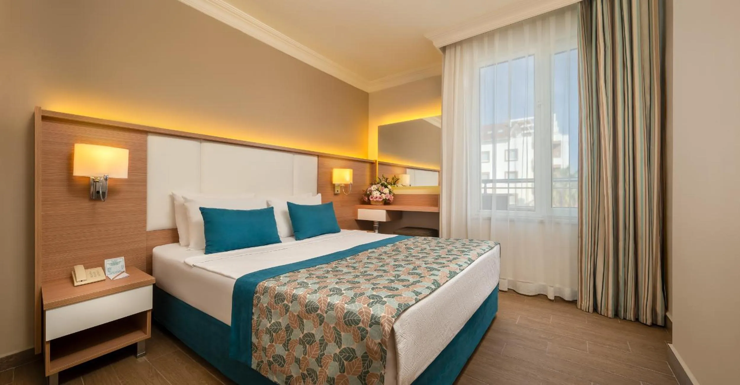 Bed in Royal Garden Beach Hotel